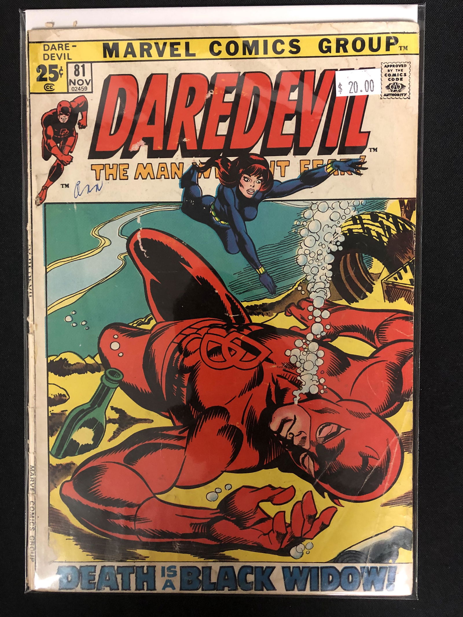 DAREDEVIL #81 (MARVEL COMICS) (1 of 1)
