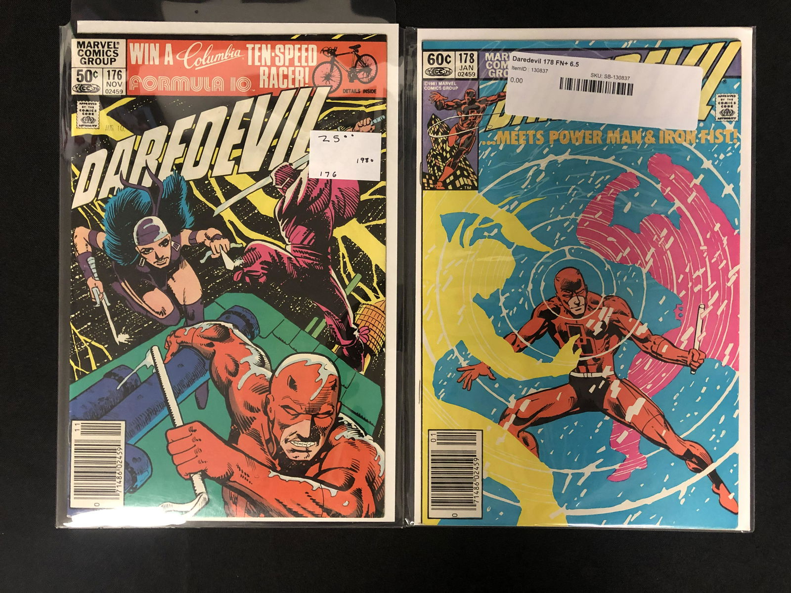 DAREDEVIL #176/ DAREDEVIL #178 (MARVEL COMICS) (1 of 1)