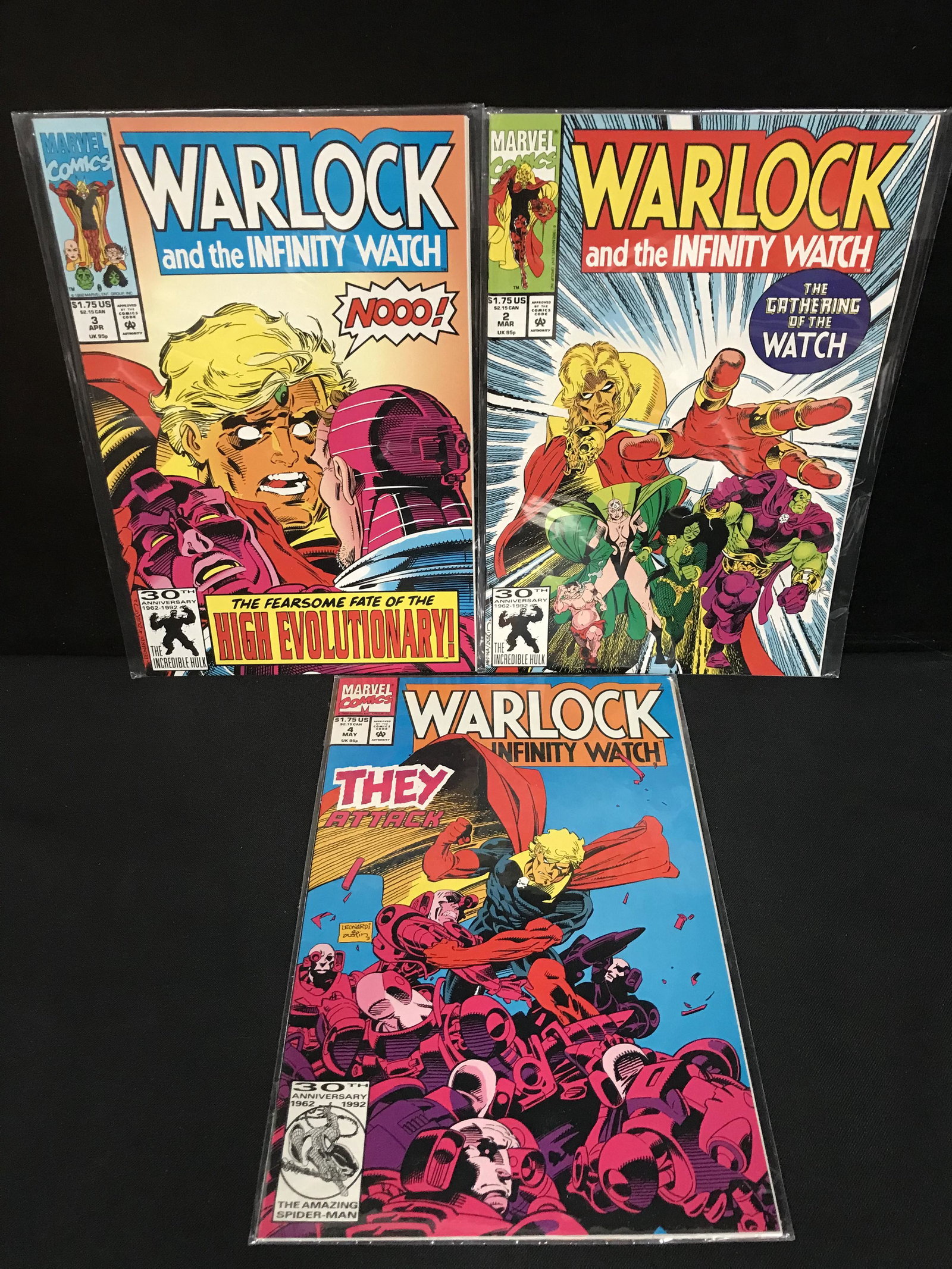 WARLOCK AND THE INFINITY WATCH #2-4 (MARVEL COMICS) (1 of 1)