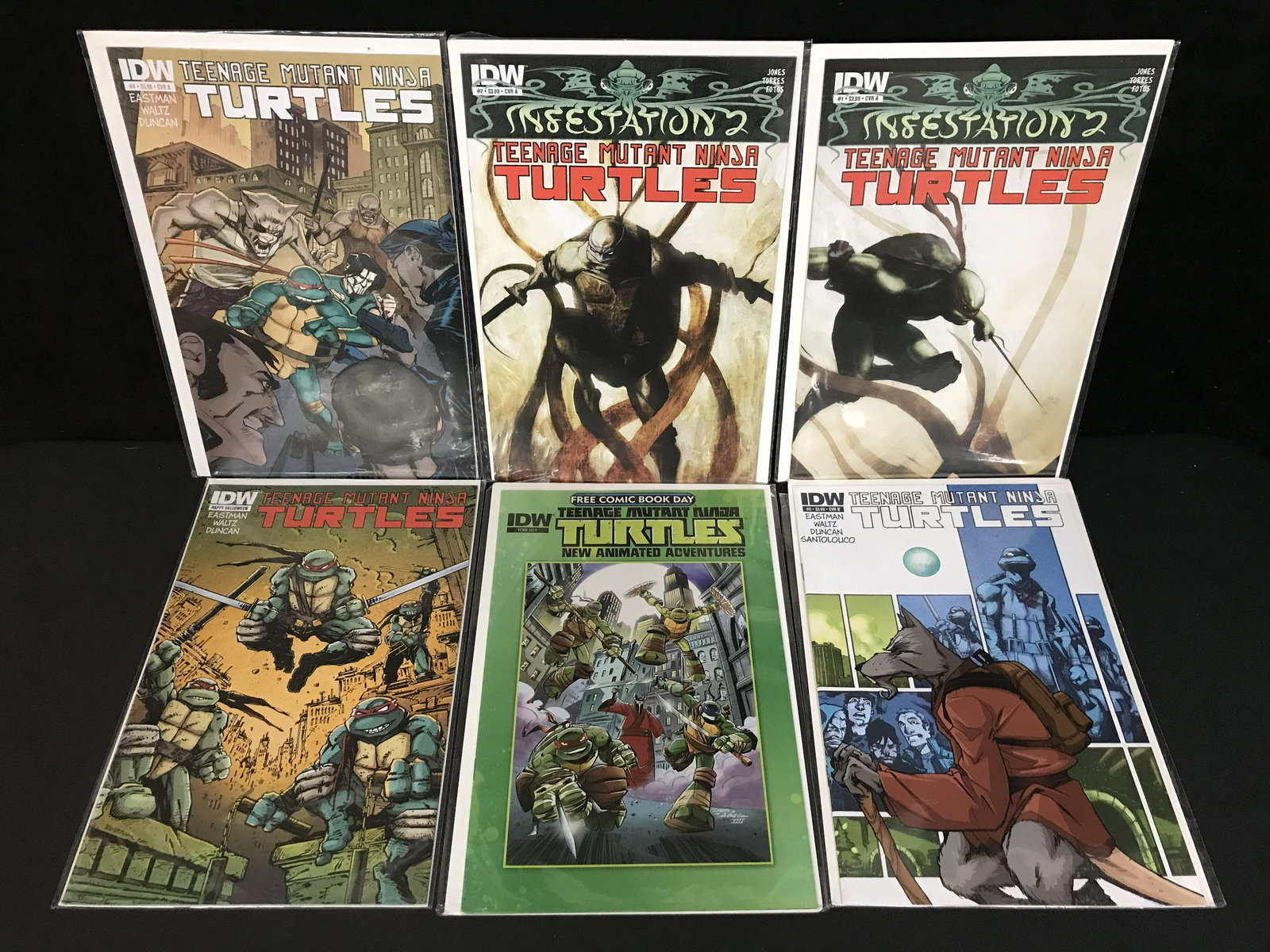 TEENAGE MUTANT NINJA TURTLES COMIC BOOK LOT (IDW) (1 of 1)