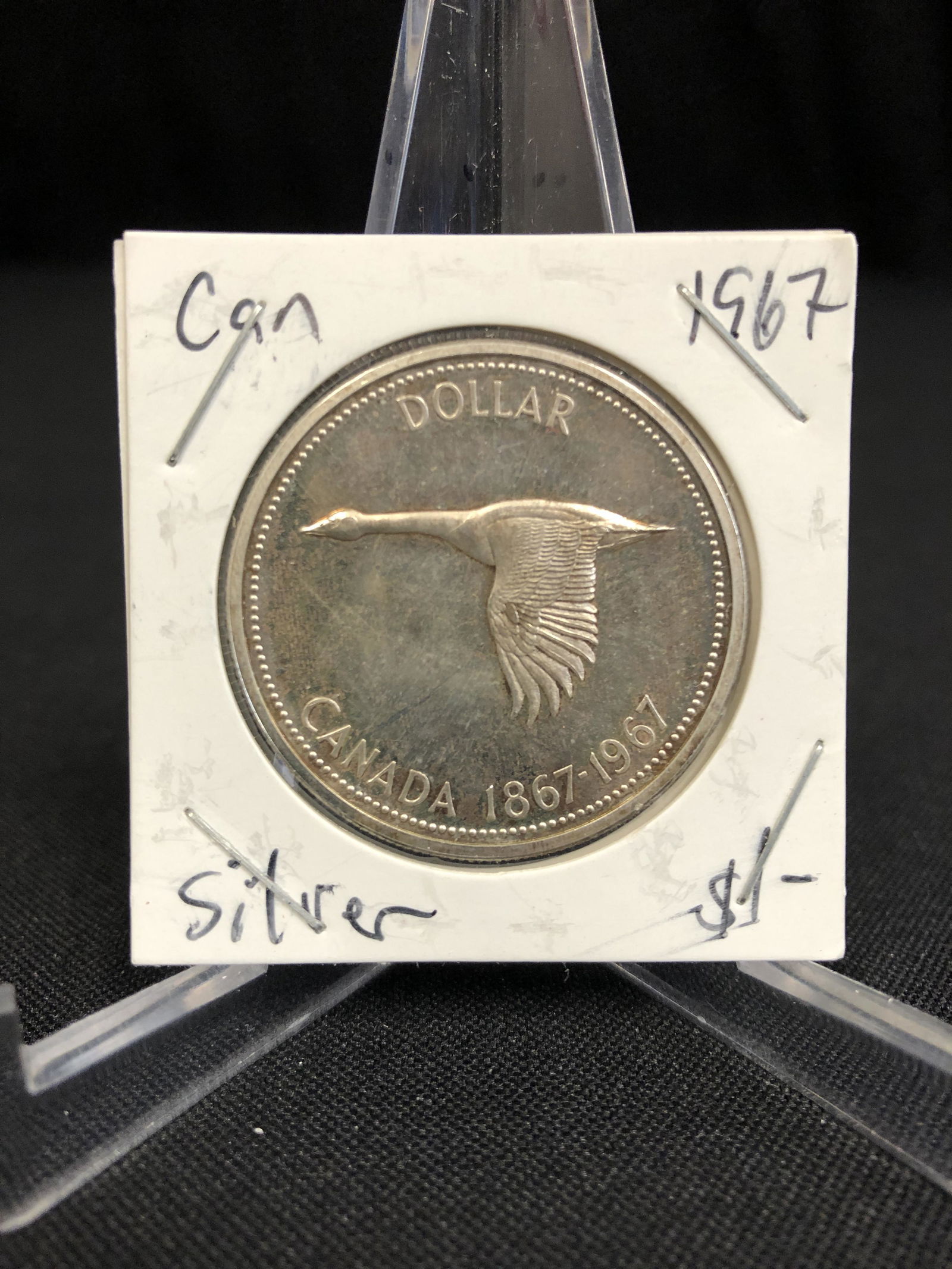1967 CANADA SILVER DOLLAR (1 of 1)