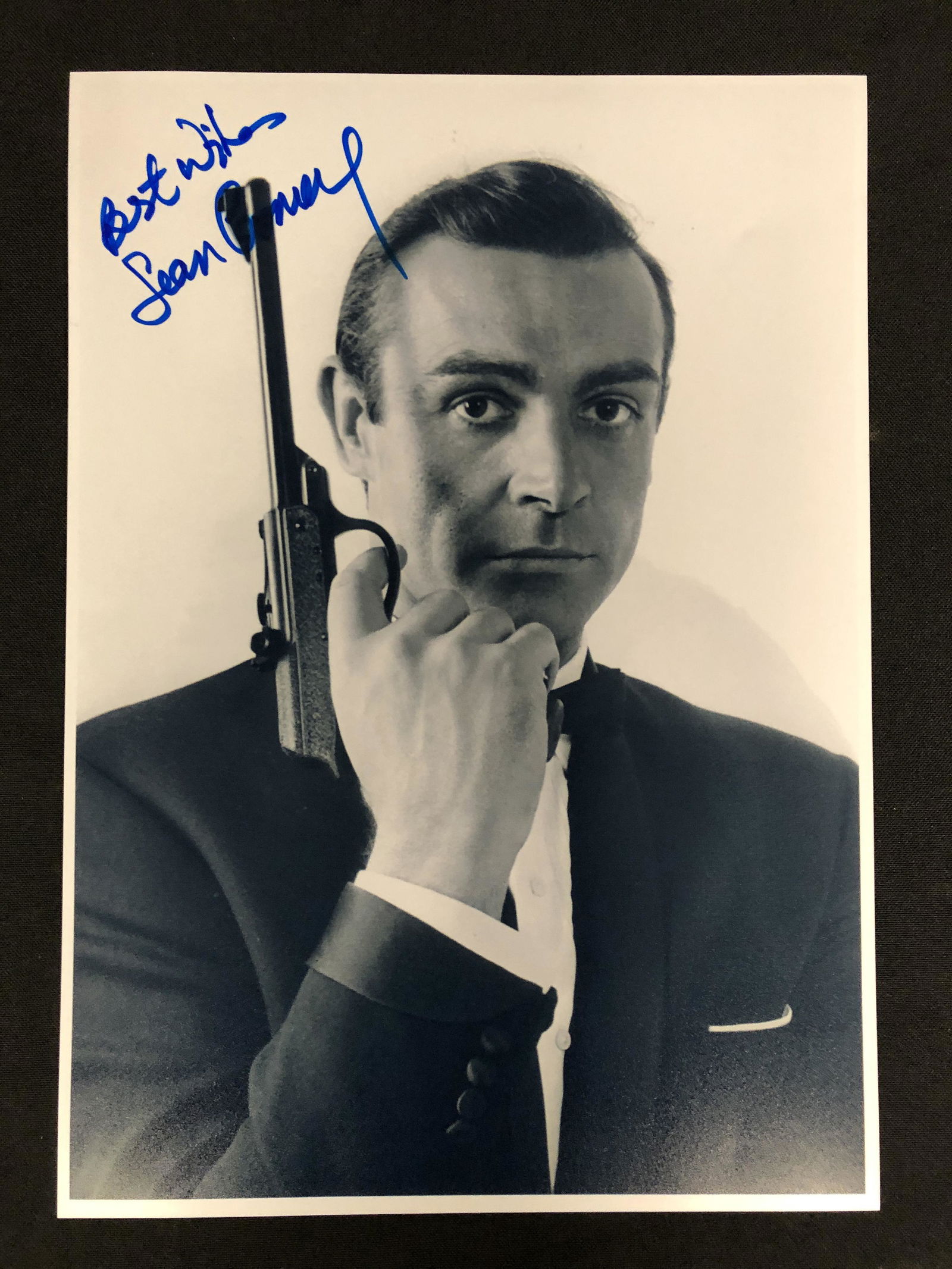 Sean Connery Signed 8X10 Photo (Real Authentic COA) (1 of 3)
