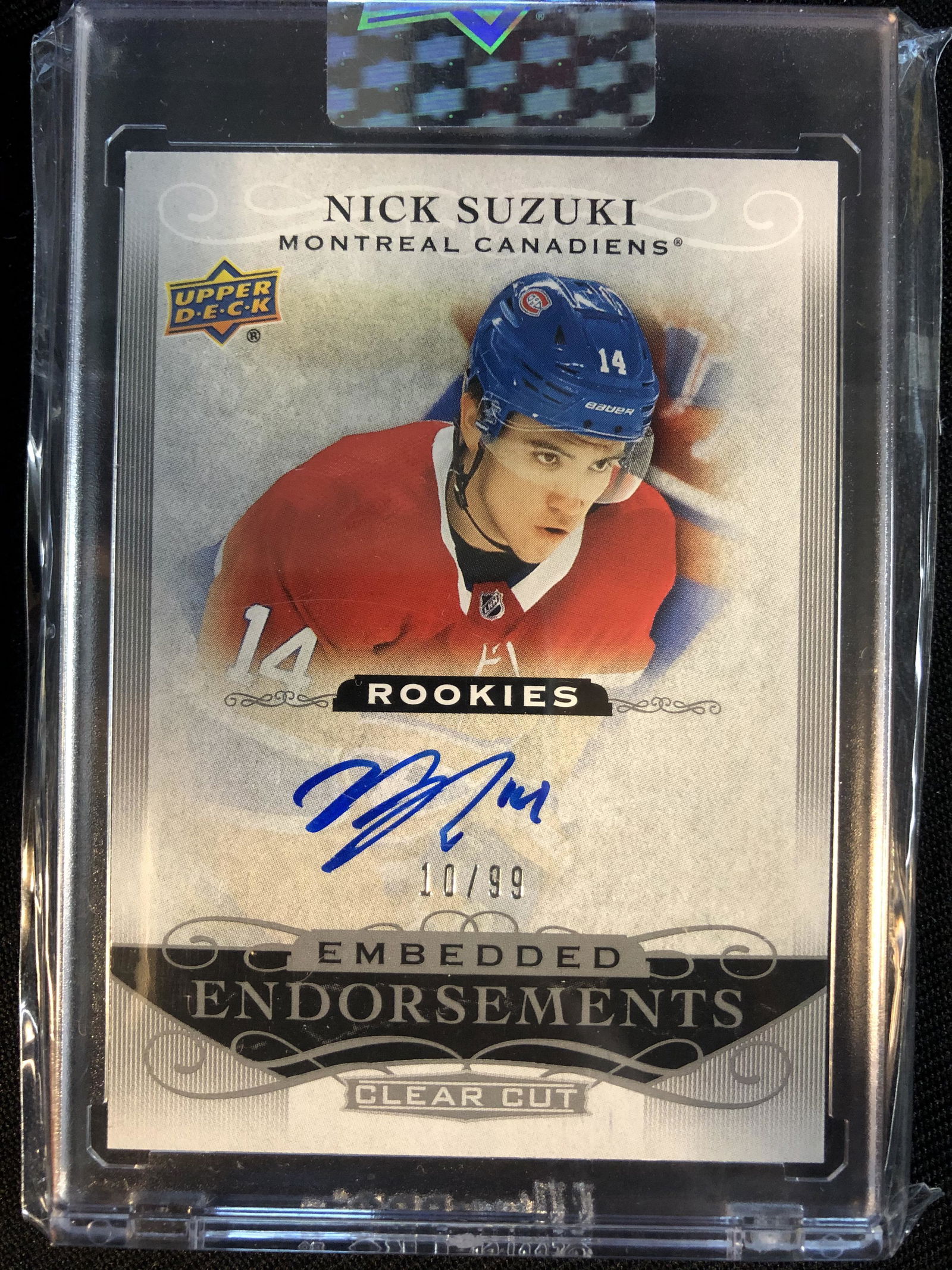 2019-20 UPPER DECK CLEAR CUT EMBEDDED ENDORSEMENT (1 of 2)