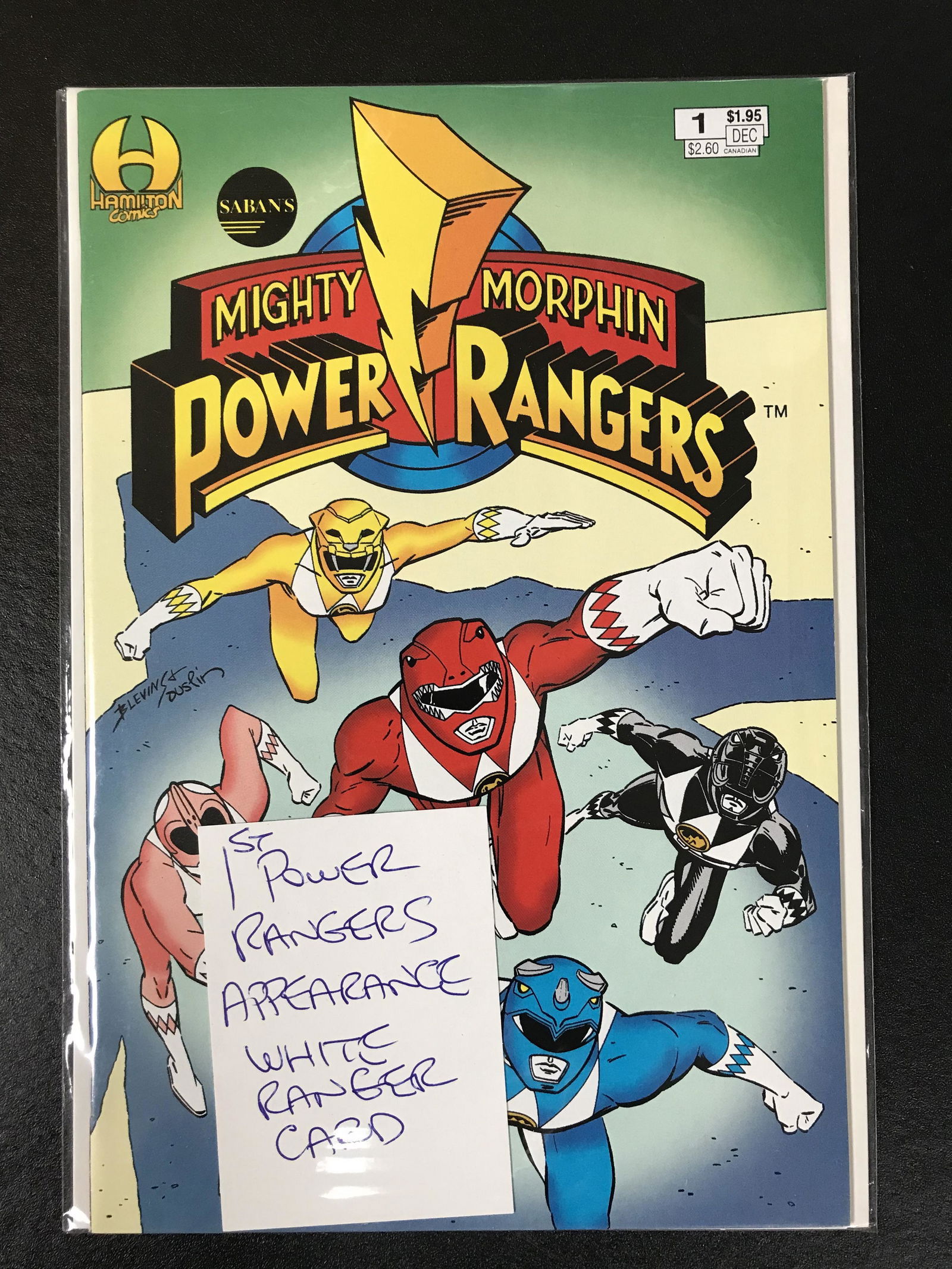 MIGHTY MORPHIN POWER RANGERS NO. 1 COMIC BOOK (1 of 1)