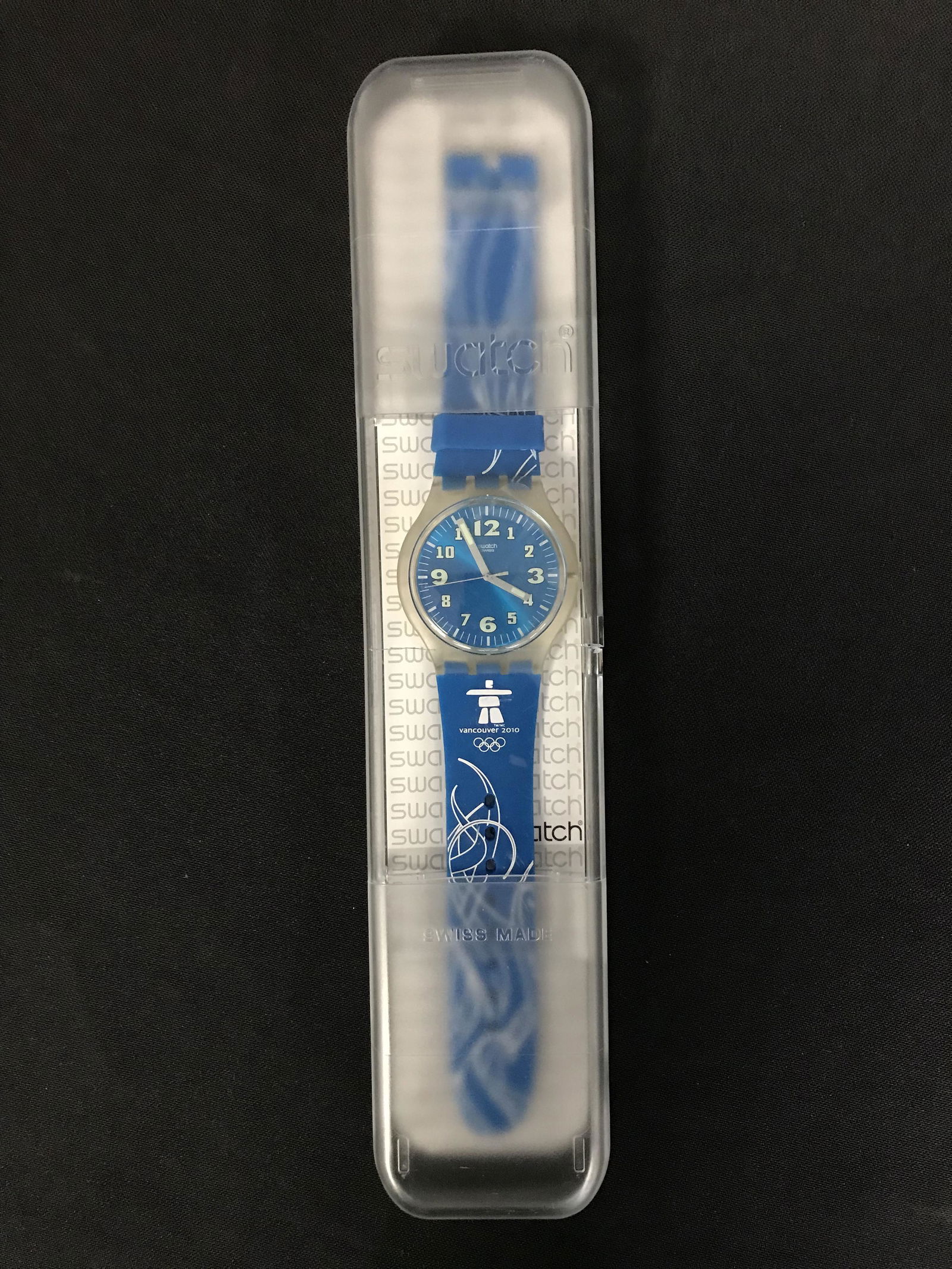 2010 VANCOUVER OLYMPICS SWATCH WATCH (1 of 1)