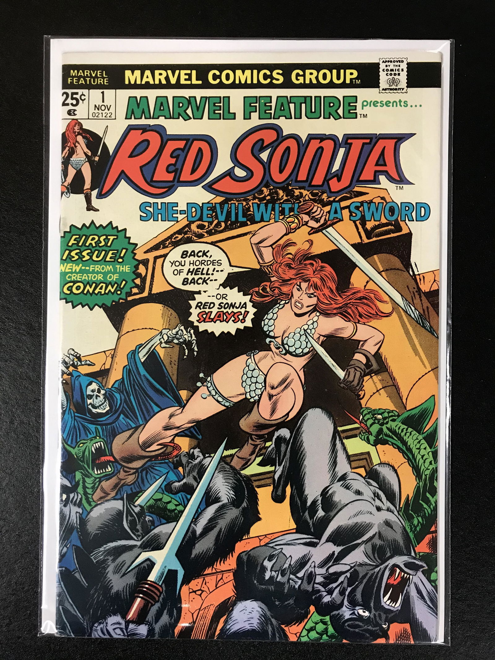MARVEL COMICS RED SONJA NO.1 (1 of 1)