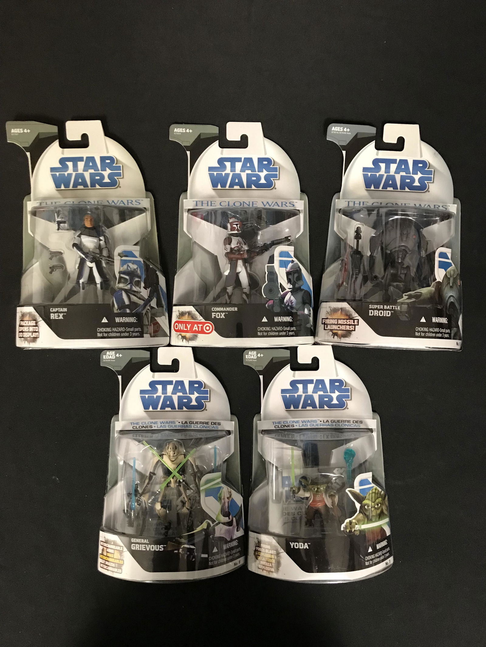 SEALED STAR WARS ACTION FIGURES LOT (1 of 1)
