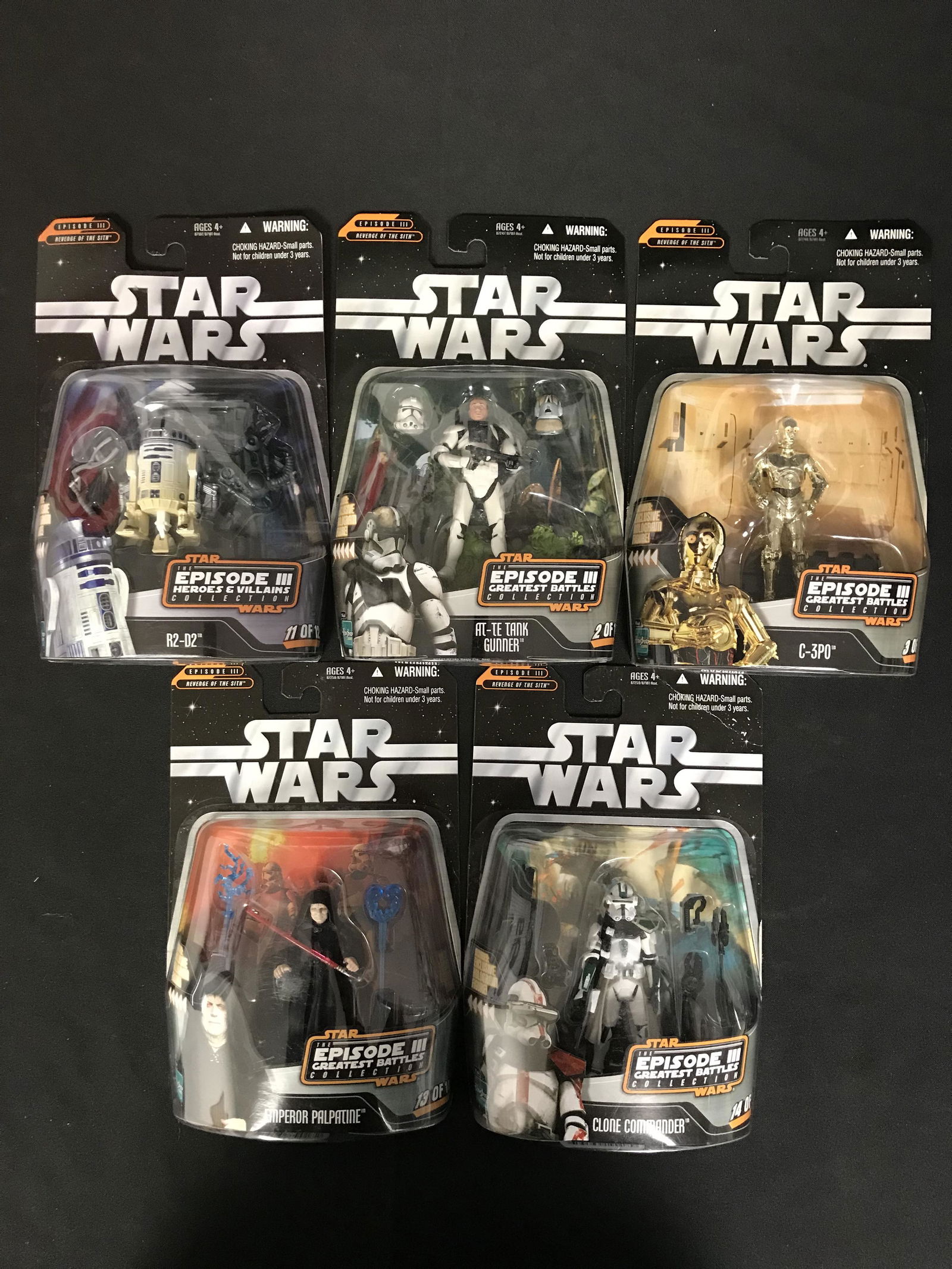 SEALED STAR WARS ACTION FIGURES LOT (1 of 1)