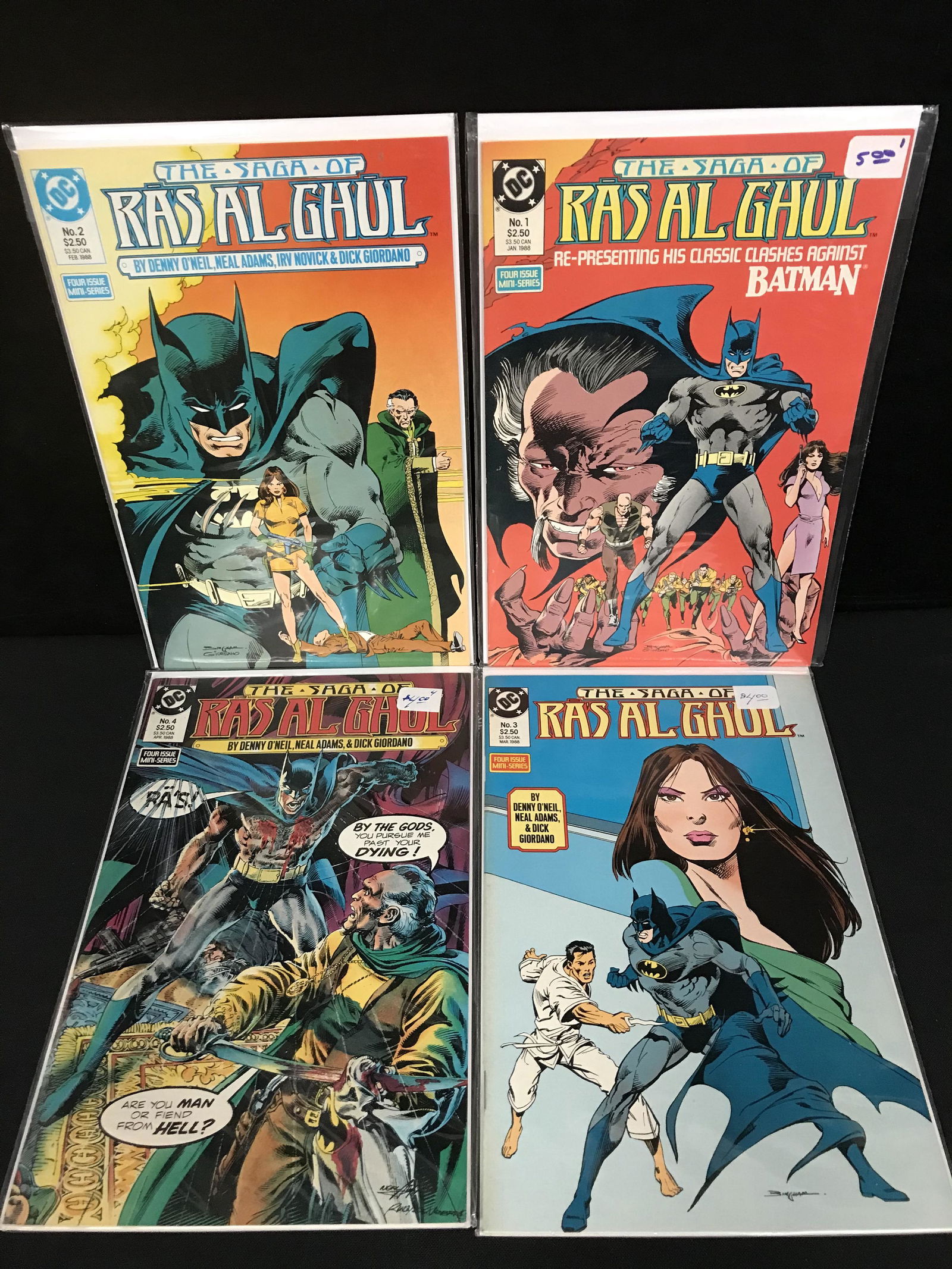 THE SAGA OF RAS AL GHUL #1-4 (DC COMICS) (1 of 1)