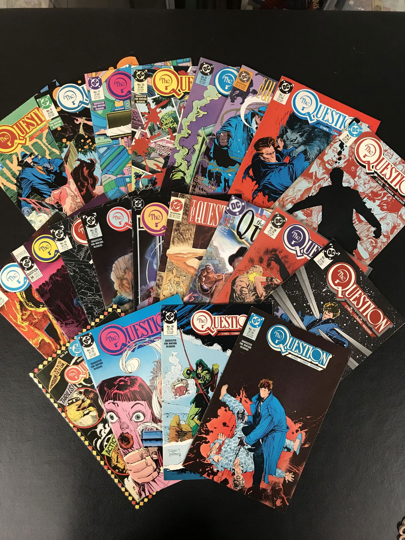 THE QUESTION? COMIC BOOK LOT (DC COMICS) (1 of 1)