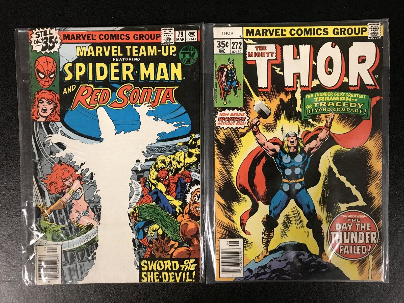 MARVEL TEAM-UP #79/ THE MIGHTY THOR #272 (MARVEL: MARVEL TEAM-UP #79/ THE MIGHTY THOR #272 (MARVEL COMICS)