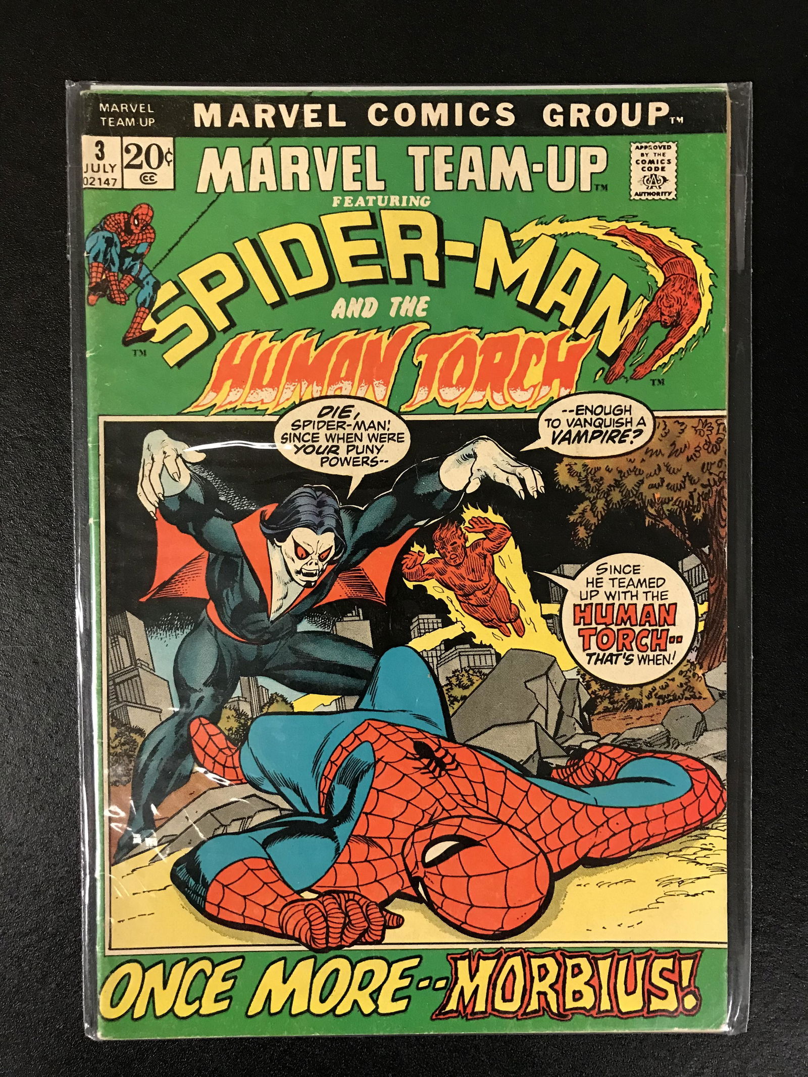 MARVEL TEAM-UP #3 (MARVEL COMICS) (1 of 1)