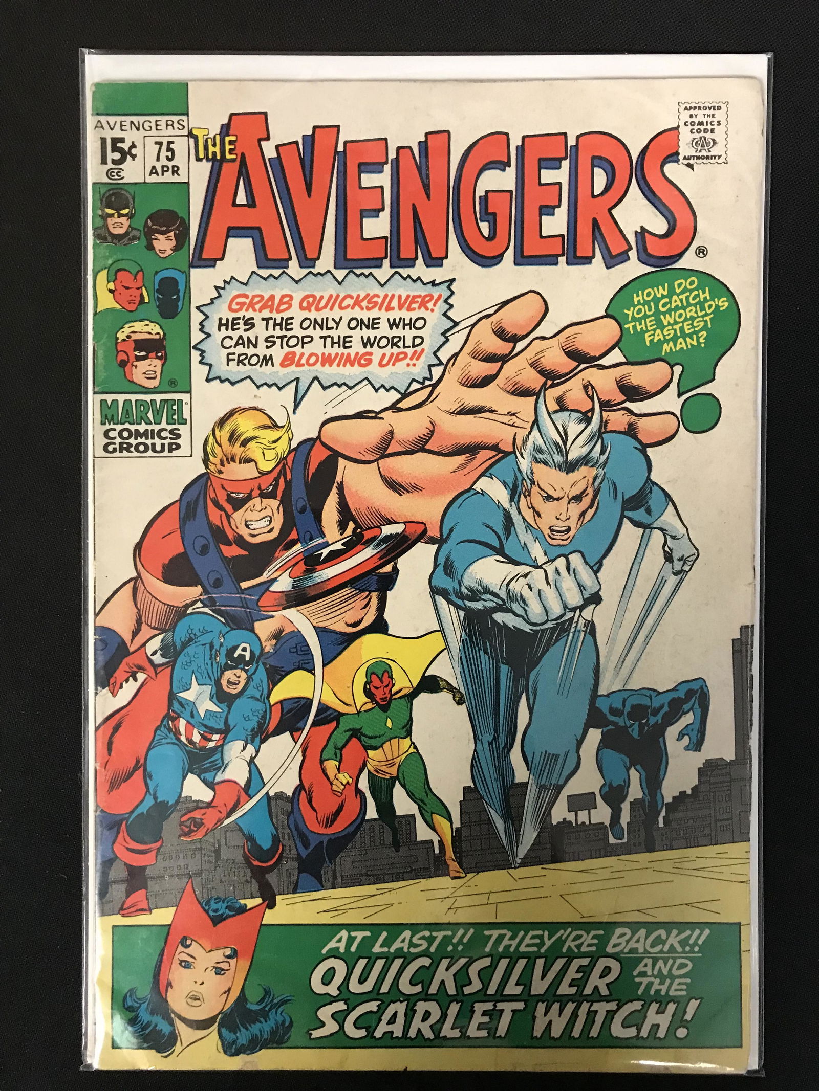 THE AVENGERS #75 (MARVEL COMICS) (1 of 1)