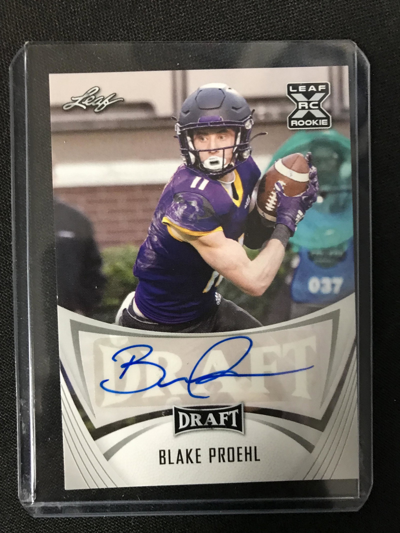 2021 LEAF DRAFT #BA-BP1 BLAKE PROEHL ROOKIE AUTOGRAPH (1 of 2)