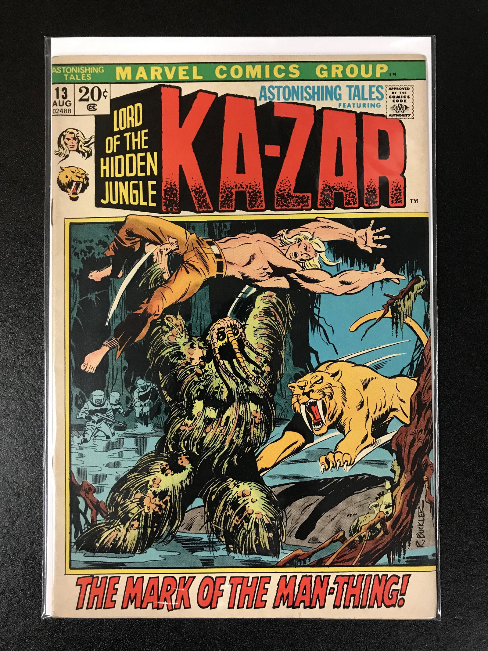 Astonishing Tales featuring KA-ZAR #13 (MARVEL COMICS) (1 of 1)