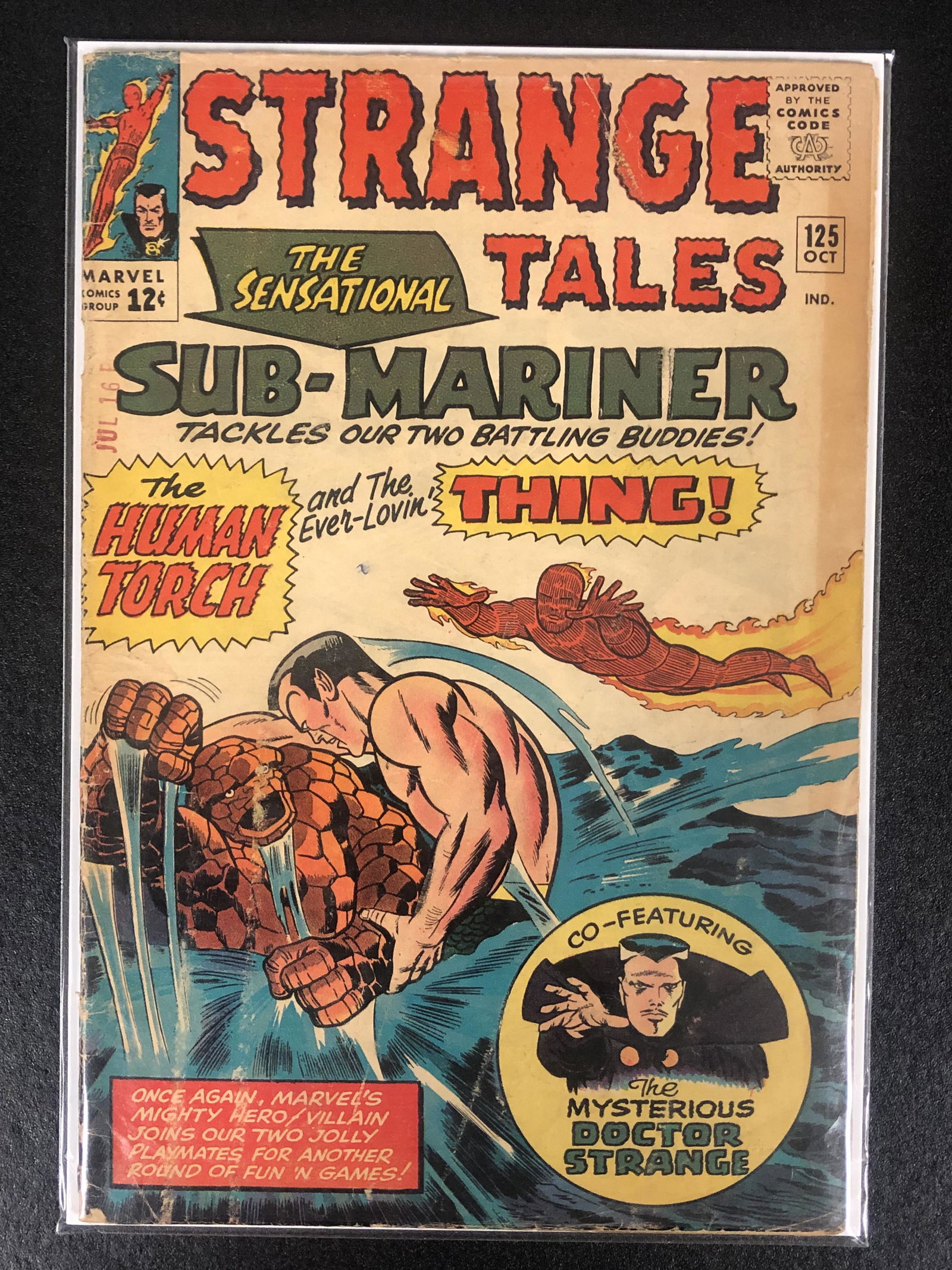 MARVEL COMICS STRANGE TALES NO.125 (1 of 1)