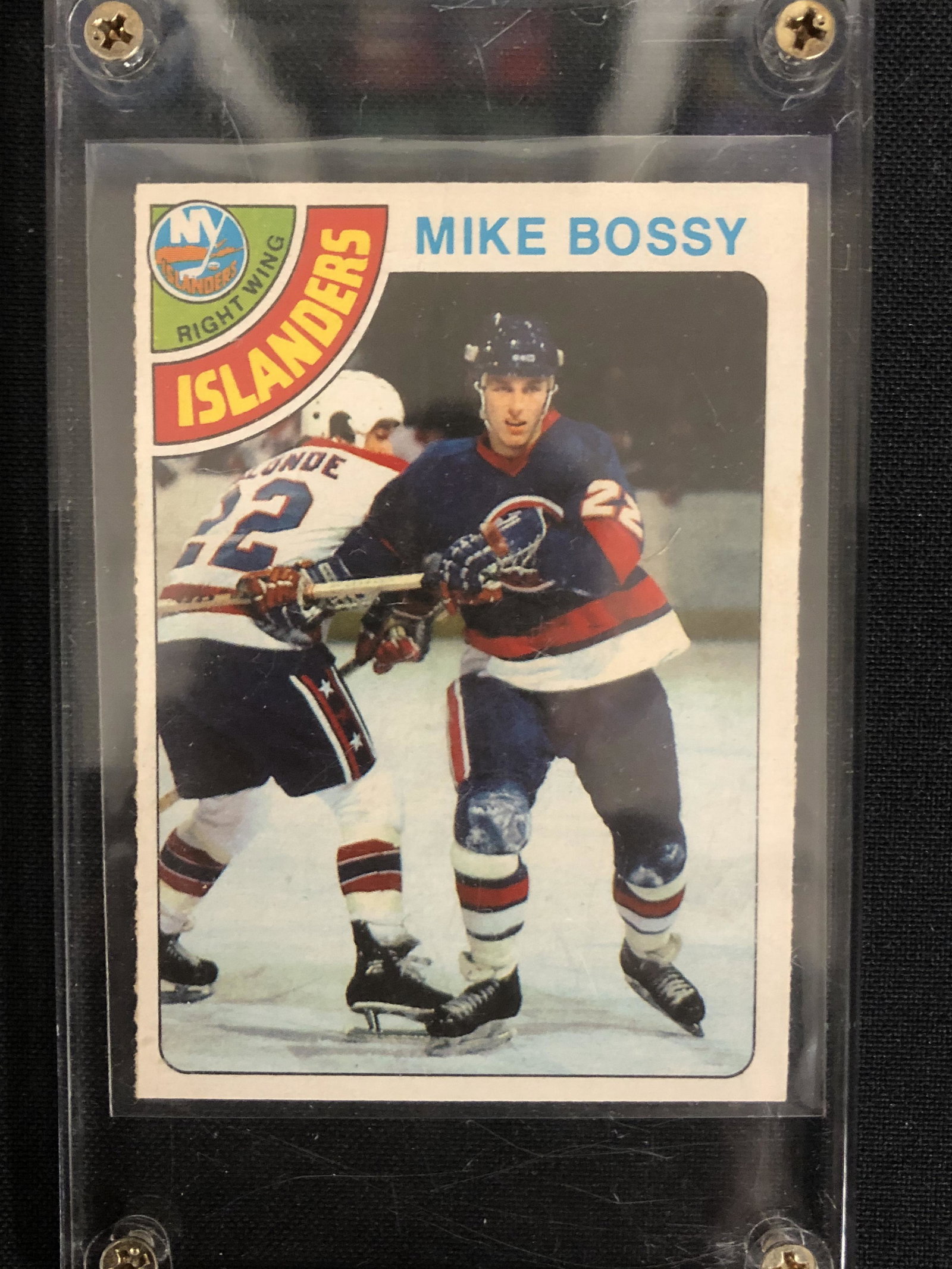 1979-79 OPC MIKE BOSSY ROOKIE CARD (1 of 2)