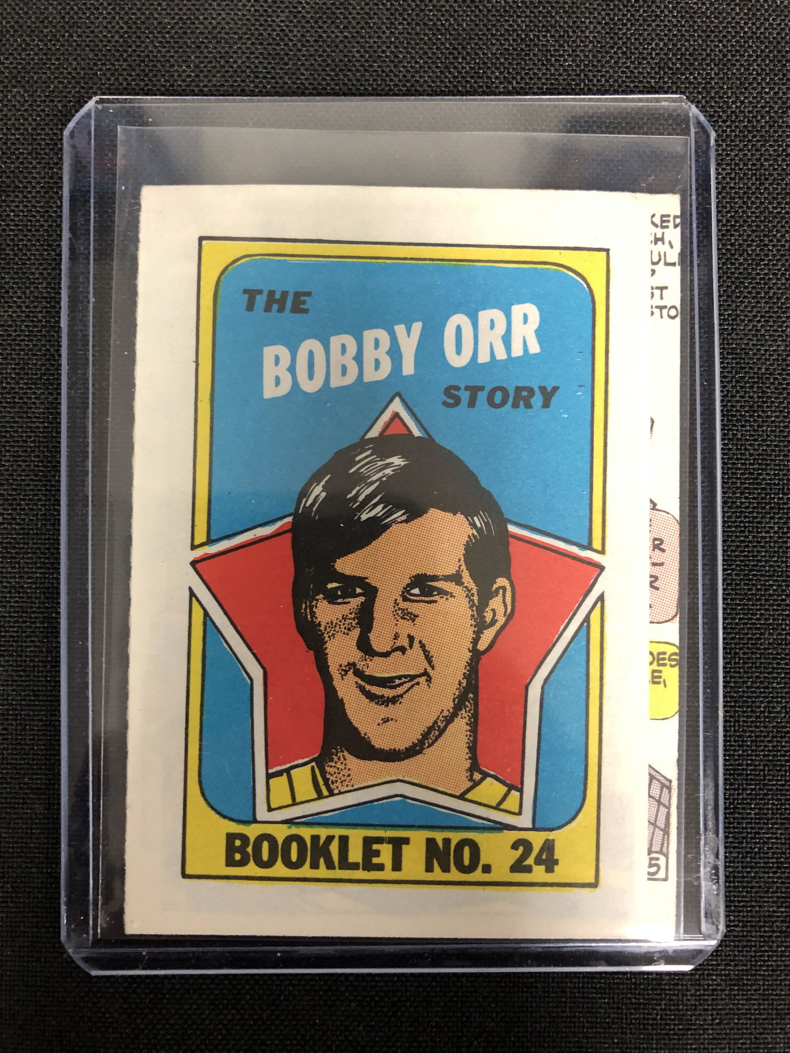 The Bobby Orr Story HOF 1971-72 Topps Hockey #24 (1 of 2)