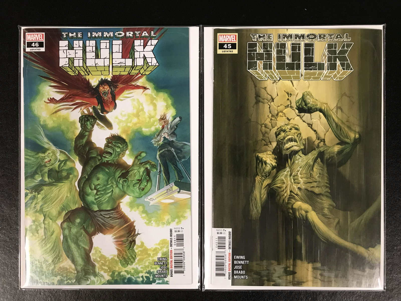 THE IMMORTAL HULK #45-46 (MARVEL COMICS) (1 of 1)