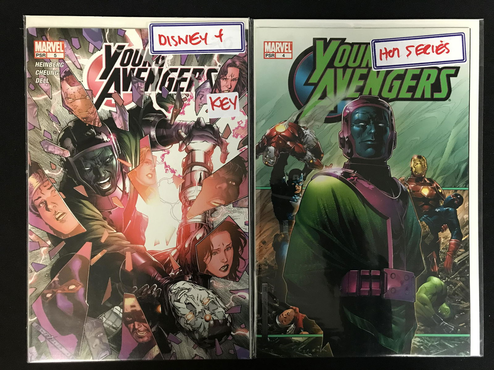 YOUNG AVENGERS #4-5 (MARVEL COMICS) (1 of 1)