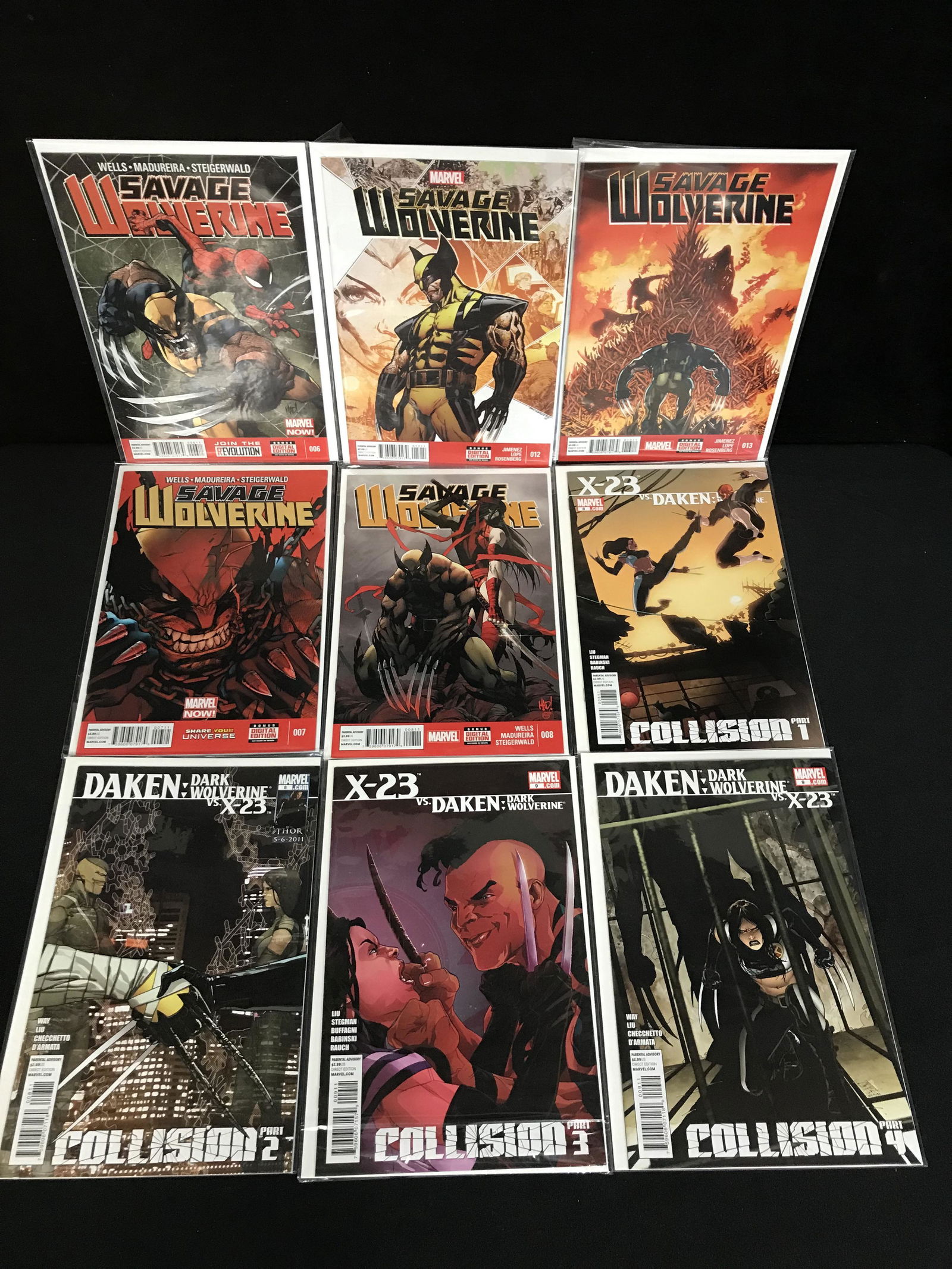 ASSORTED WOLVERINE COMIC BOOK LOT (MARVEL COMICS) (1 of 1)