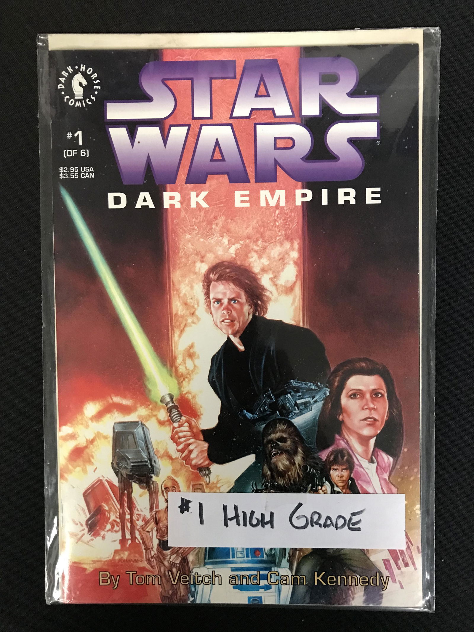 STAR WARS Dark Empire #1 (DARK HORSE COMICS) (1 of 1)