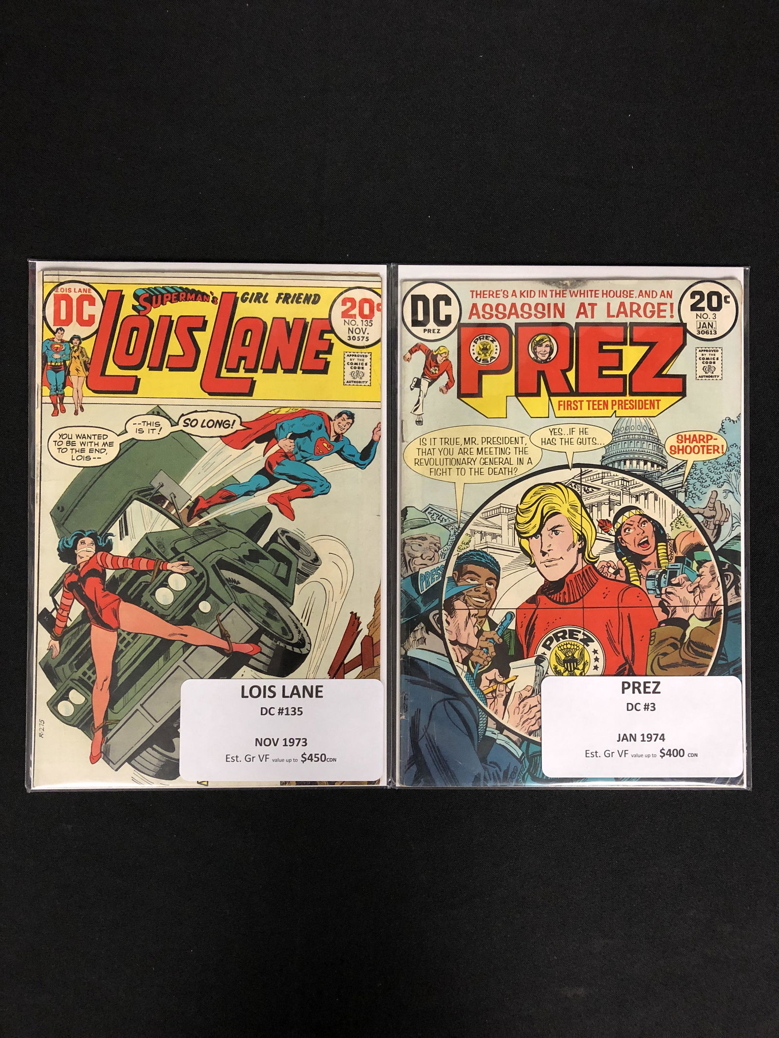 LOIS LANE #135/ PREZ #3 (DC COMICS) (1 of 1)