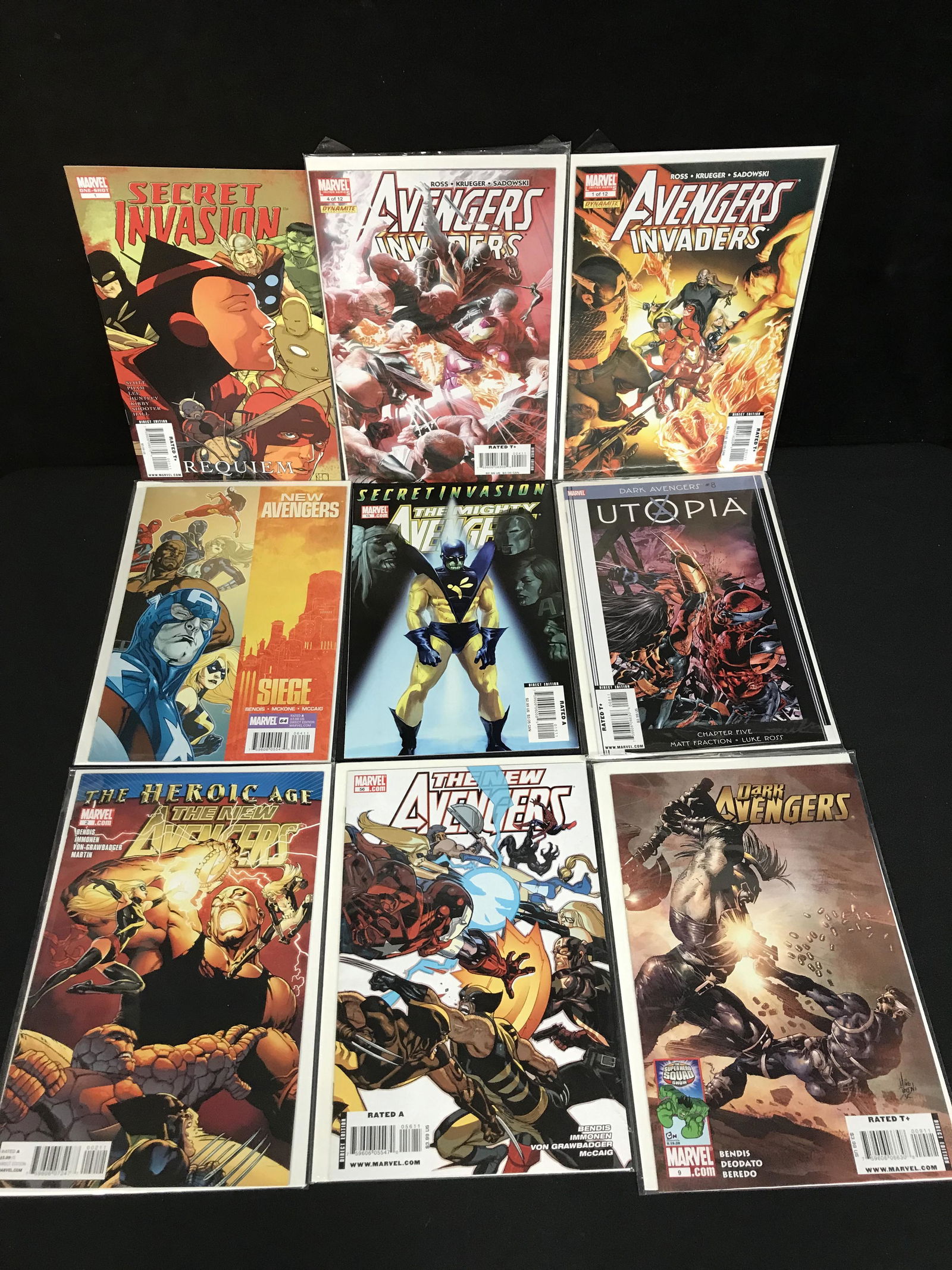 ASSORTED NEW AVENGERS COMIC BOOK LOT (MARVEL COMICS) (1 of 1)