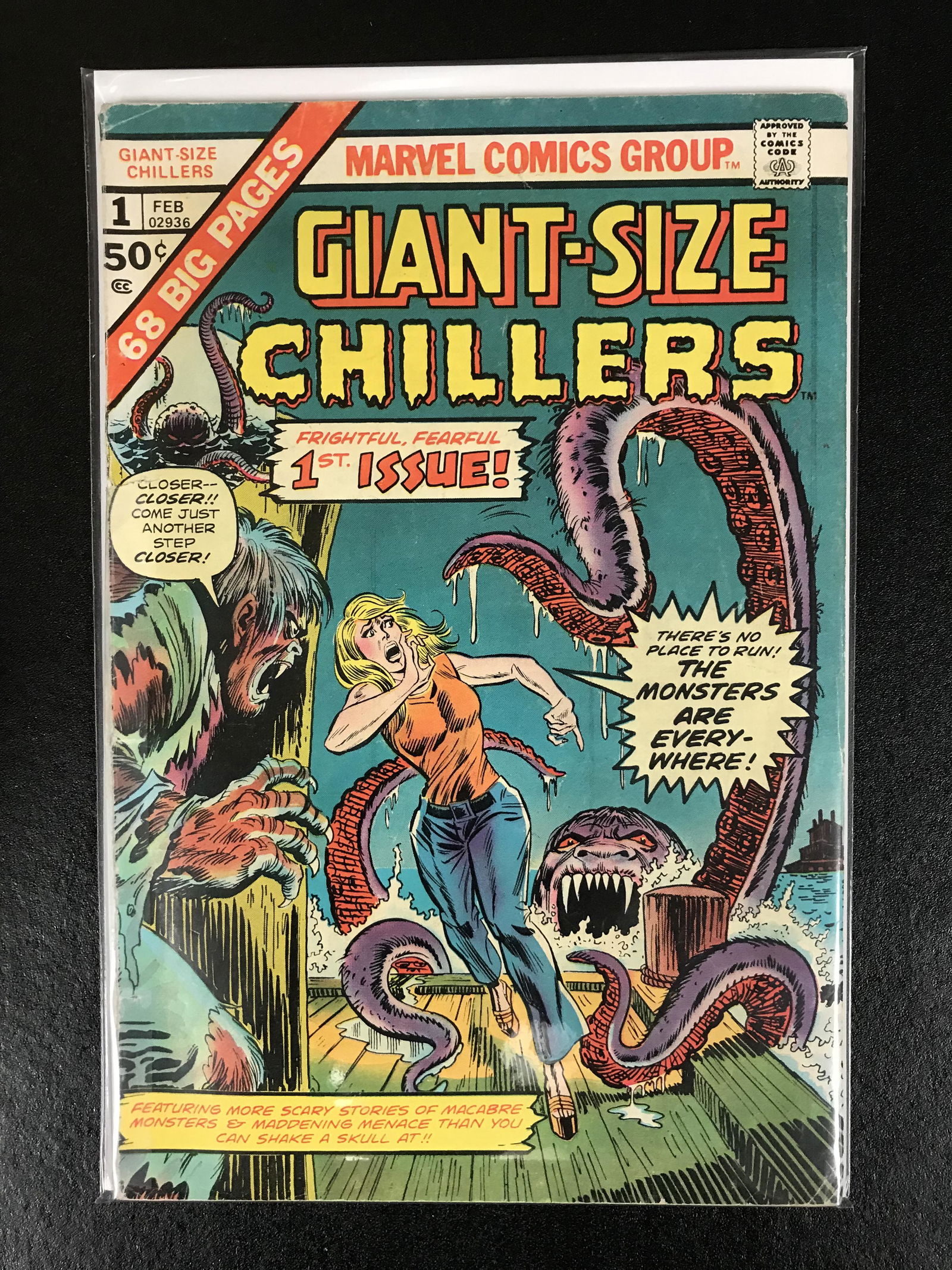 GIANT-SIZE CHILLERS #1 (MARVEL COMICS) (1 of 1)