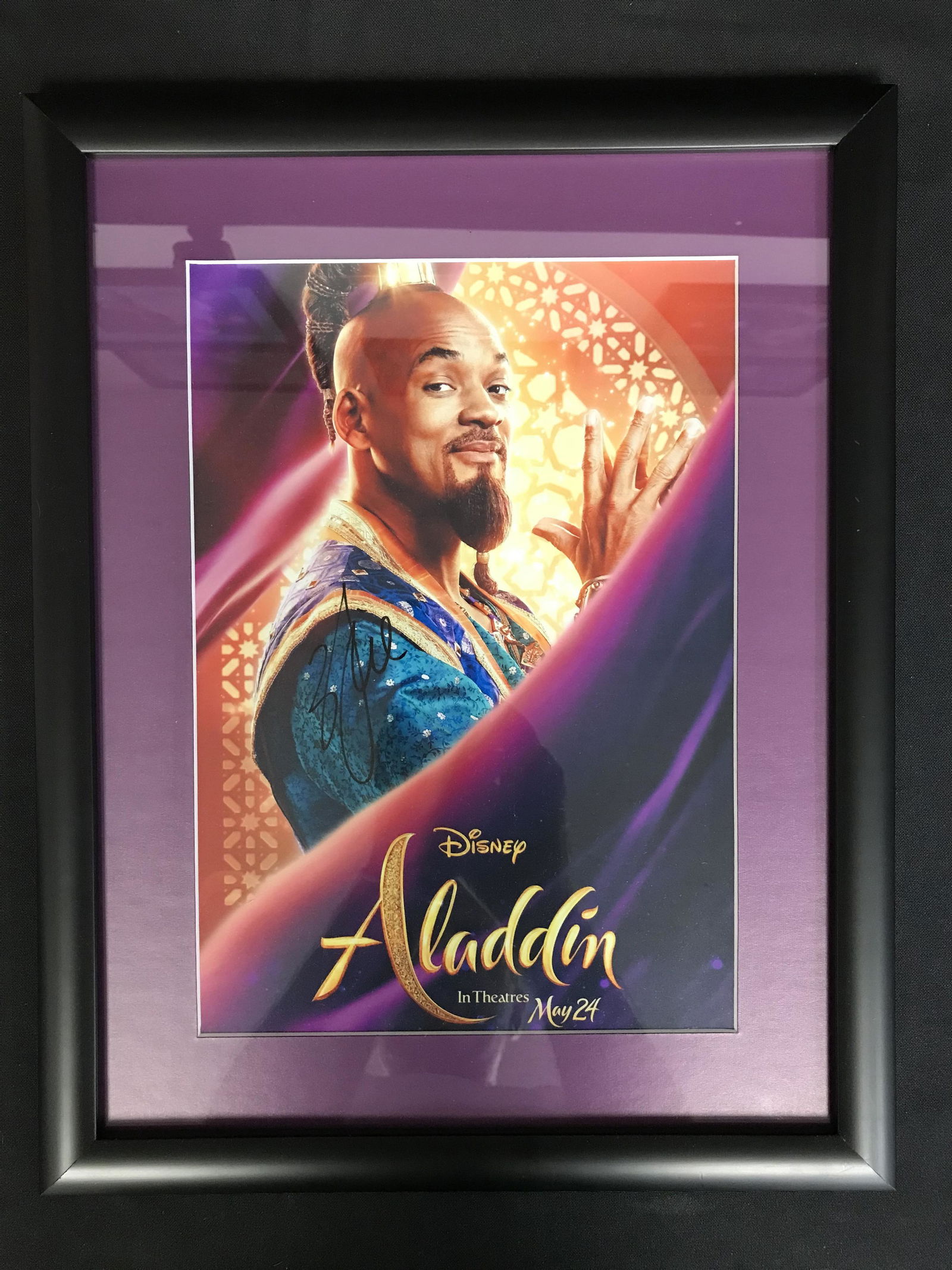 WILL SMITH SIGNED AND FRAMED 8 X 10 (RA COA) (1 of 2)