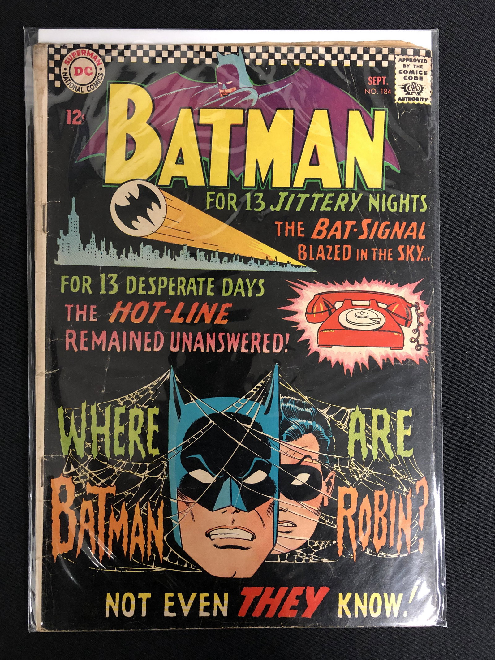 DC COMICS BATMAN NO.184 (1 of 1)