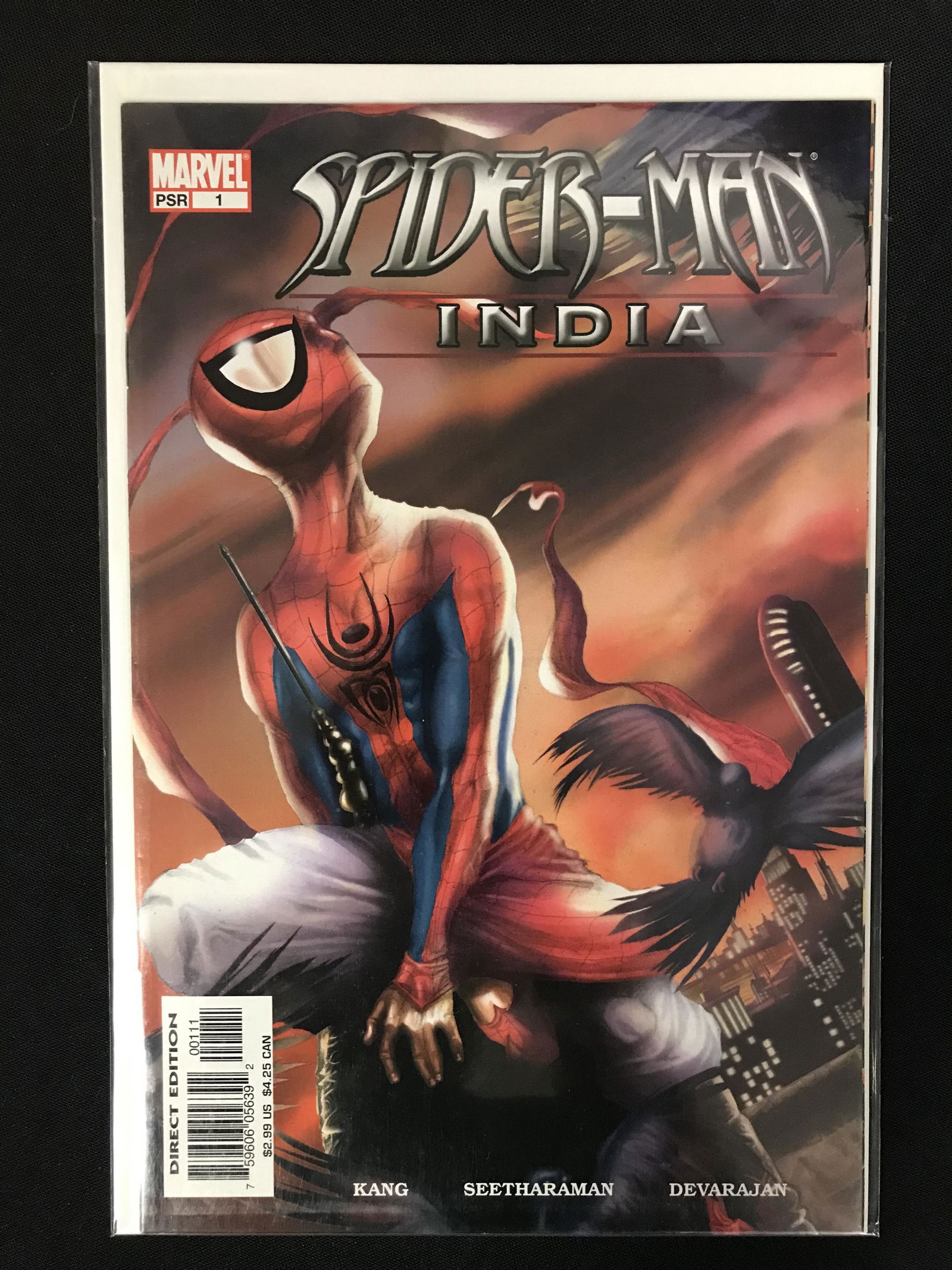 MARVEL COMICS SPIDER-MAN INDIA NO.1 COMIC (1 of 1)