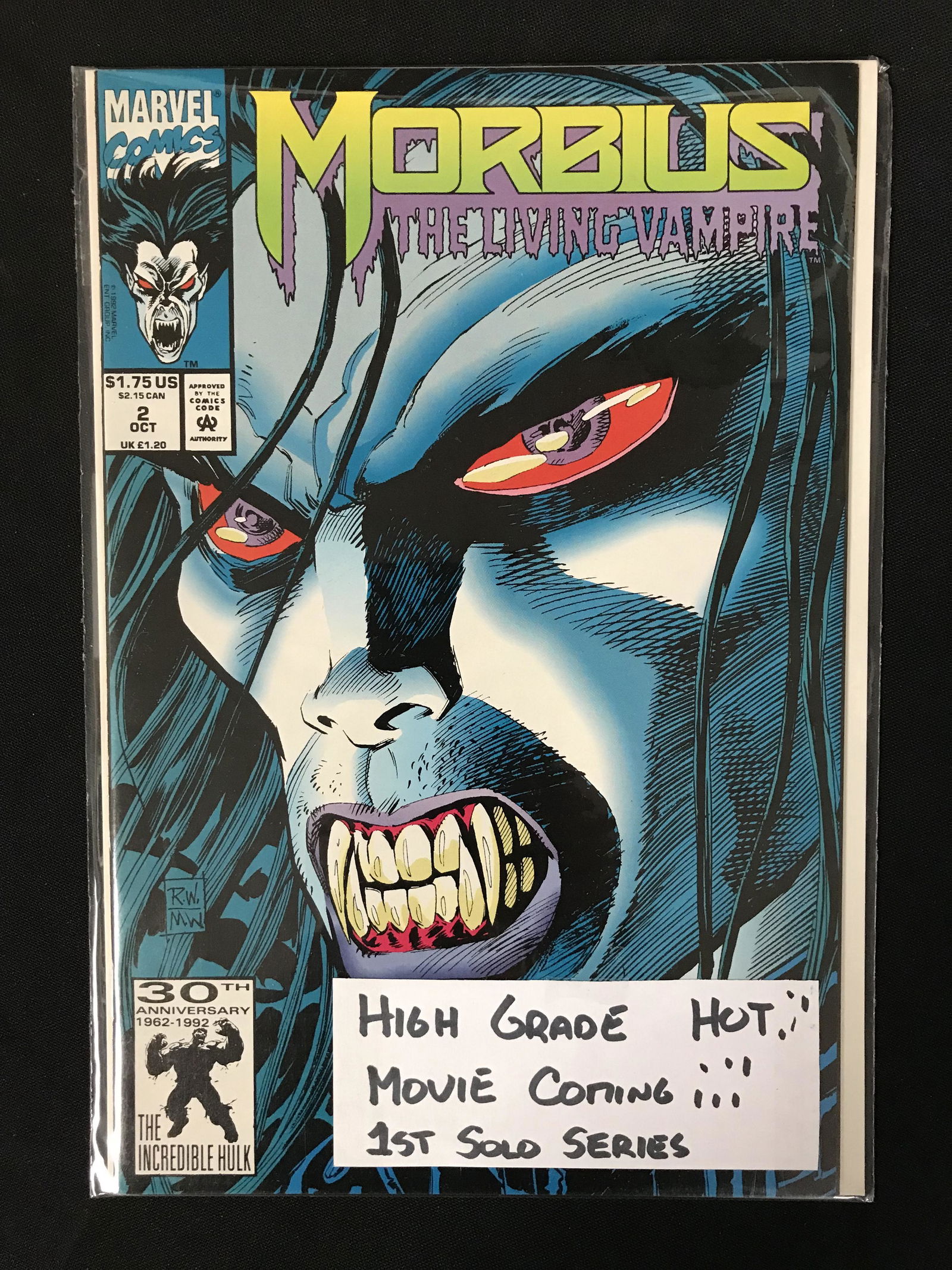 MORBIUS The Living Vampire #2 (MARVEL COMICS) (1 of 1)