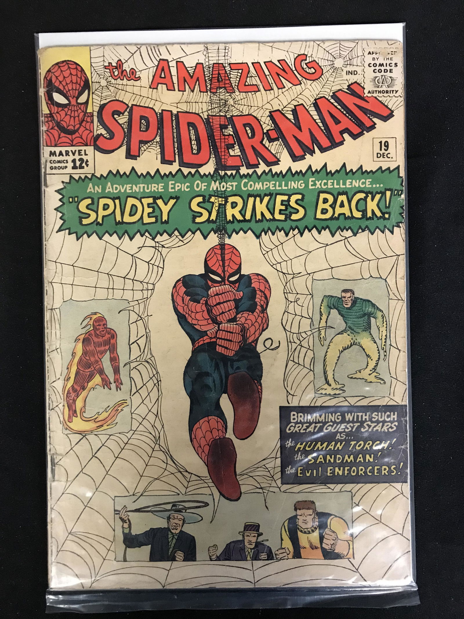 MARVEL COMICS THE AMAZING SPIDER-MAN NO.19 (1 of 1)