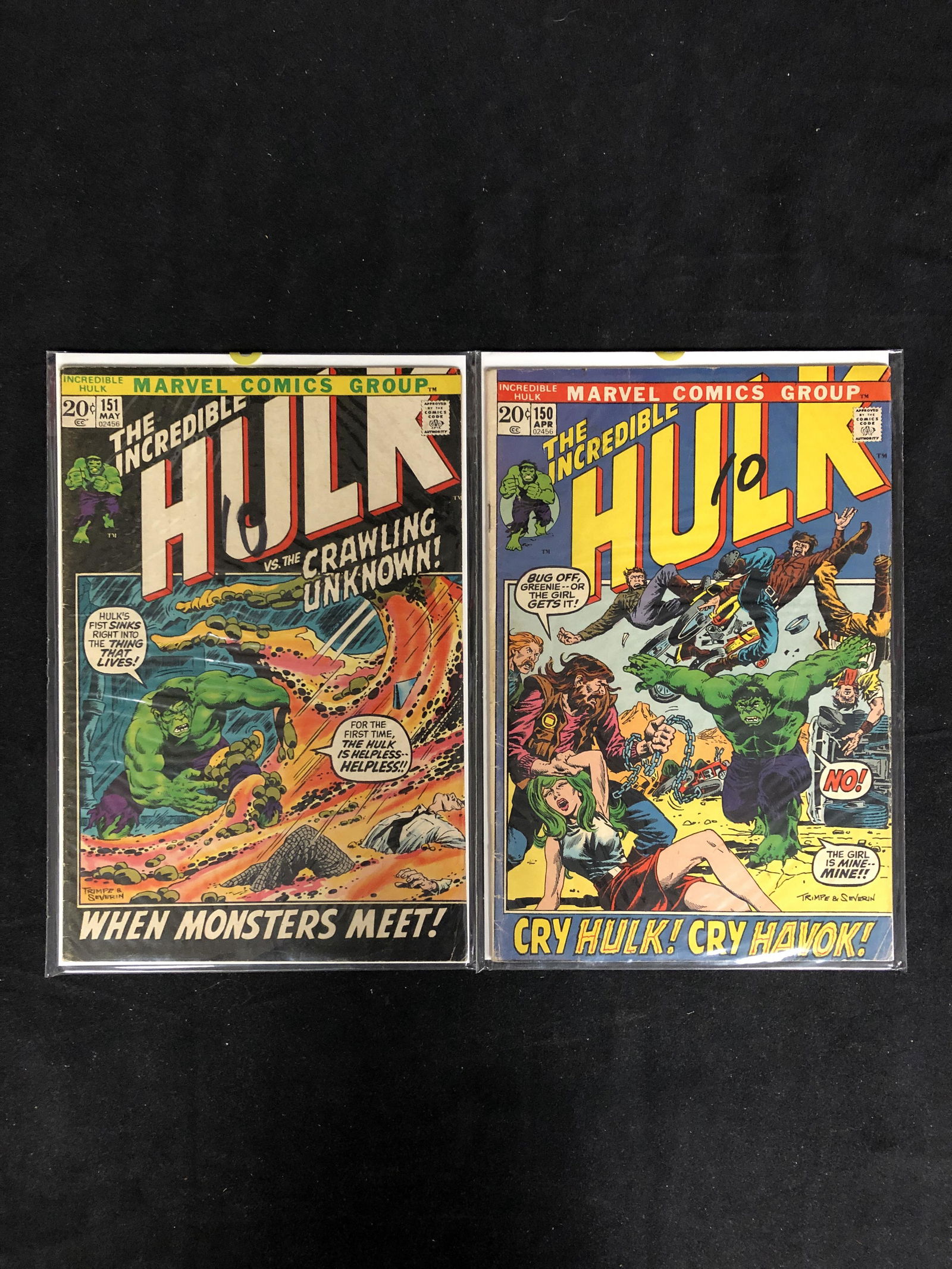 MARVEL COMICS THE INCREDIBLE HULK COMIC LOT (1 of 1)