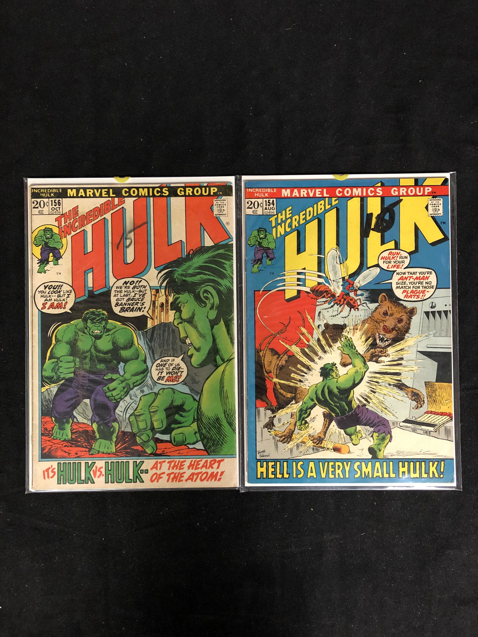 MARVEL COMICS THE INCREDIBLE HULK COMIC LOT (1 of 1)