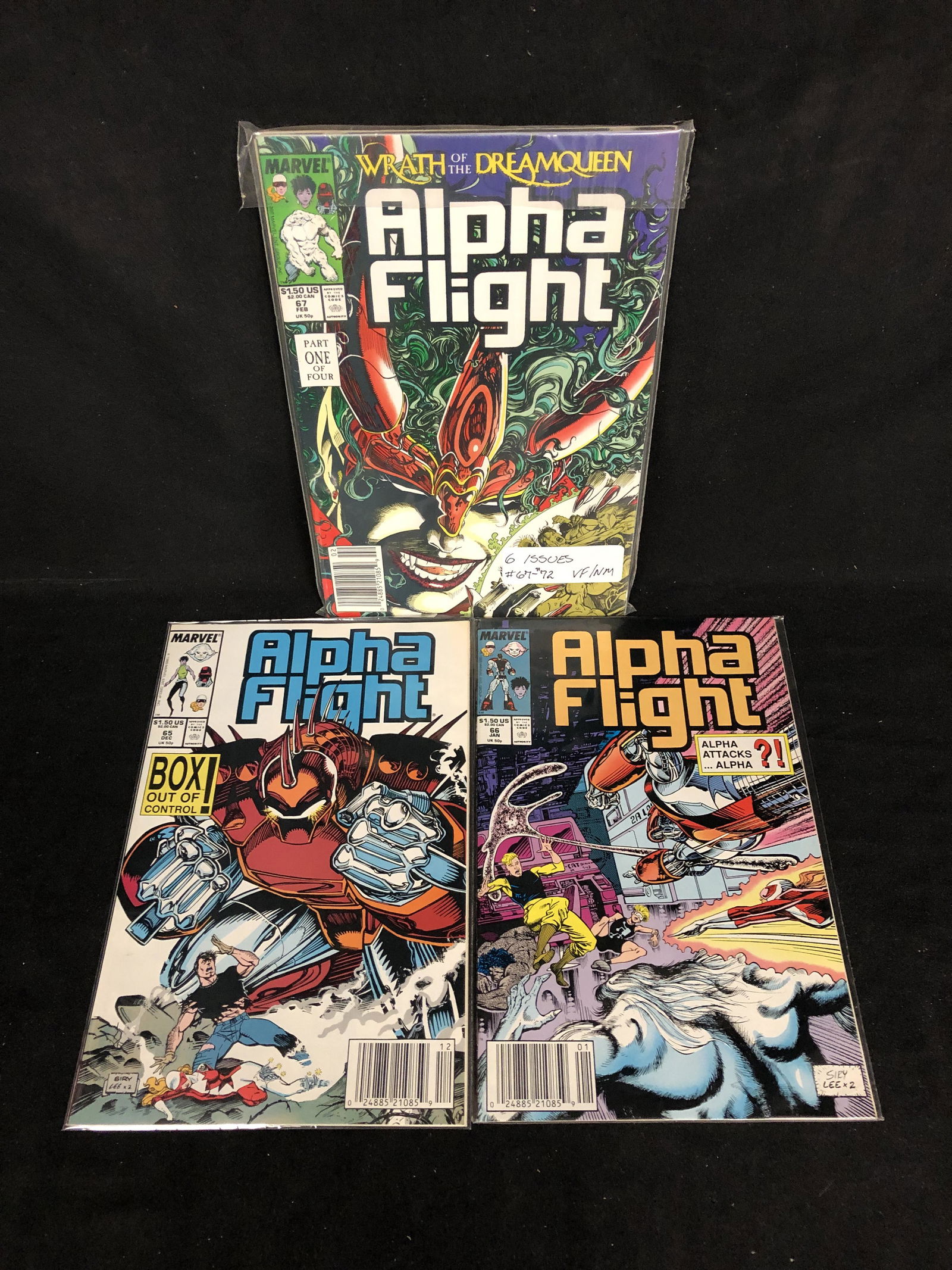 ALPHA FIGHT COMIC BOOK LOT (1 of 1)