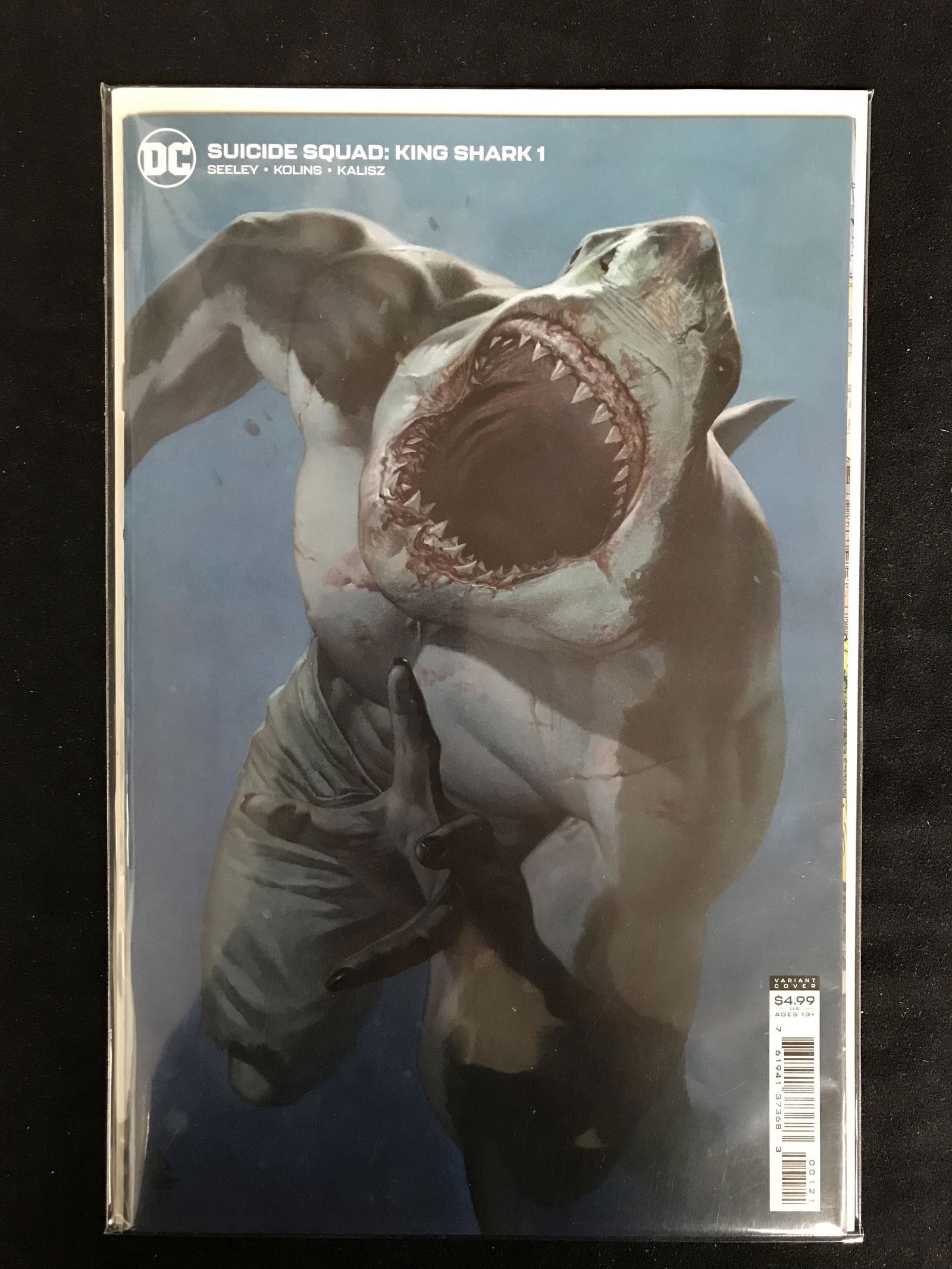 DC COMICS SUICIDE SQUAD KING SHARK NO.1 VARIANT (1 of 1)