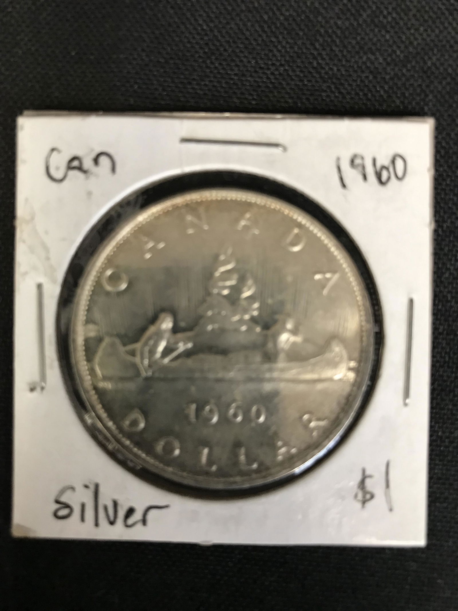 1960 CANADA SILVER DOLLAR (1 of 1)