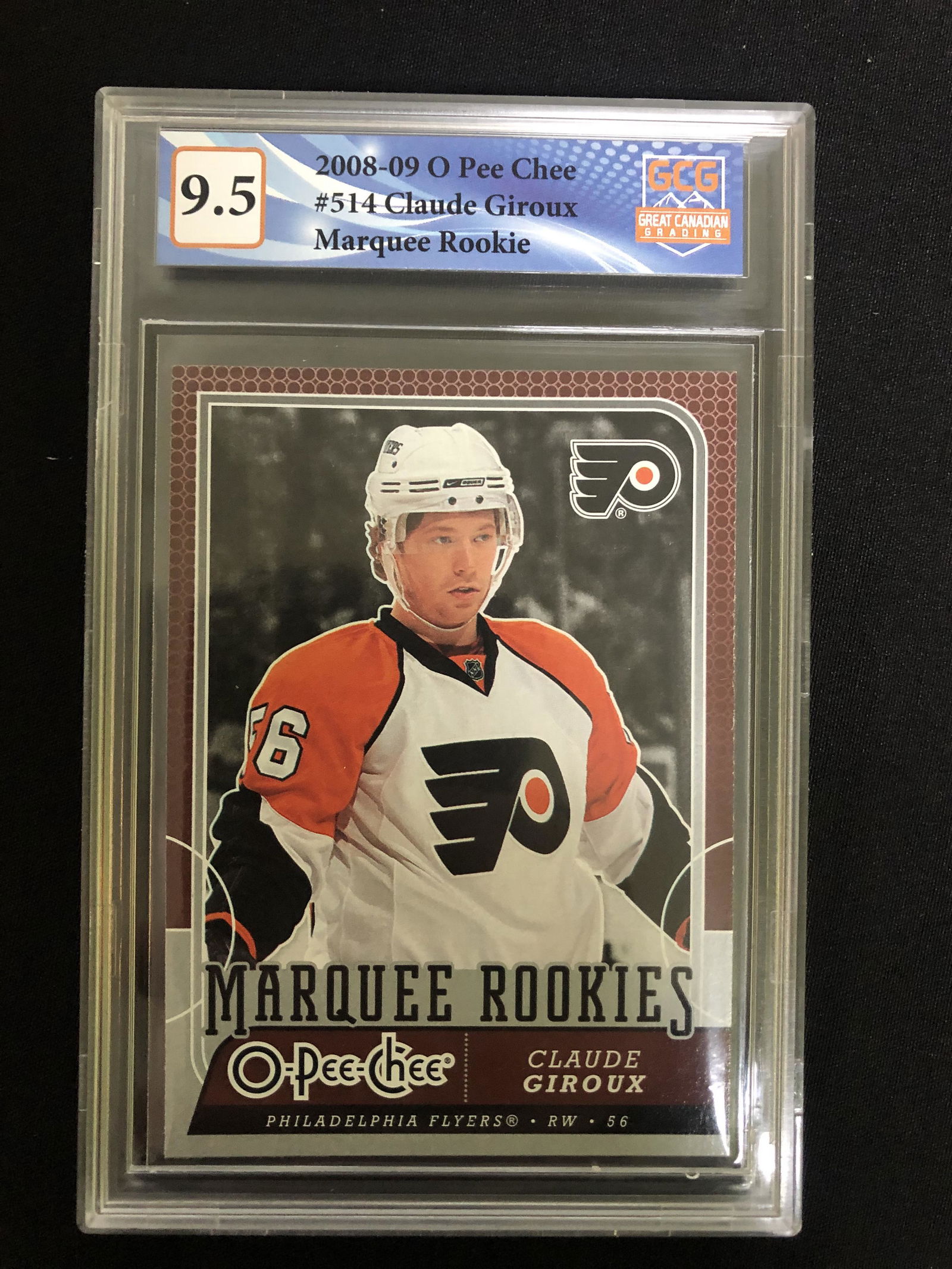 2008-09 O-PEE-CHEE #514 CLAUDE GIROUX MARQUEE ROOKIE (G (1 of 1)