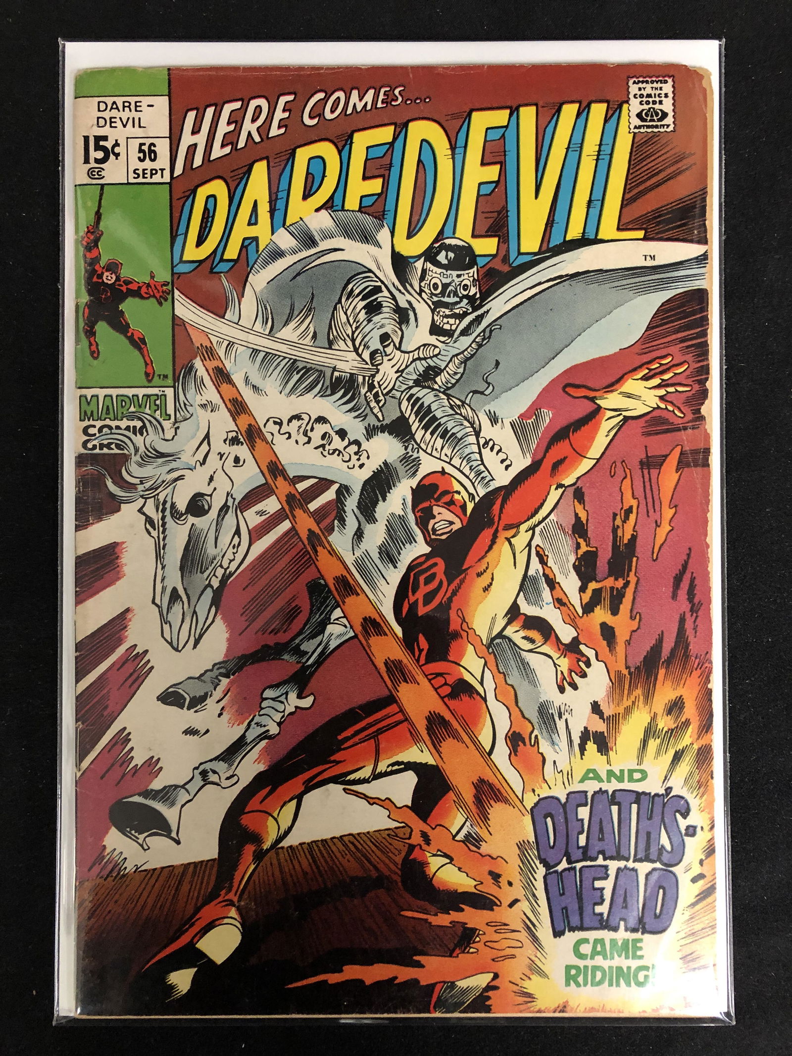 DAREDEVIL #56 (MARVEL COMICS) (1 of 1)