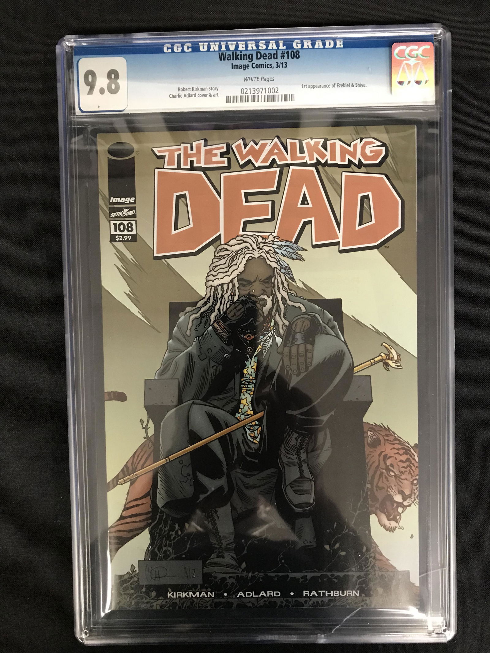 THE WALKING DEAD #108 GCG 9.8 (IMAGE COMICS) 2013 (1 of 1)