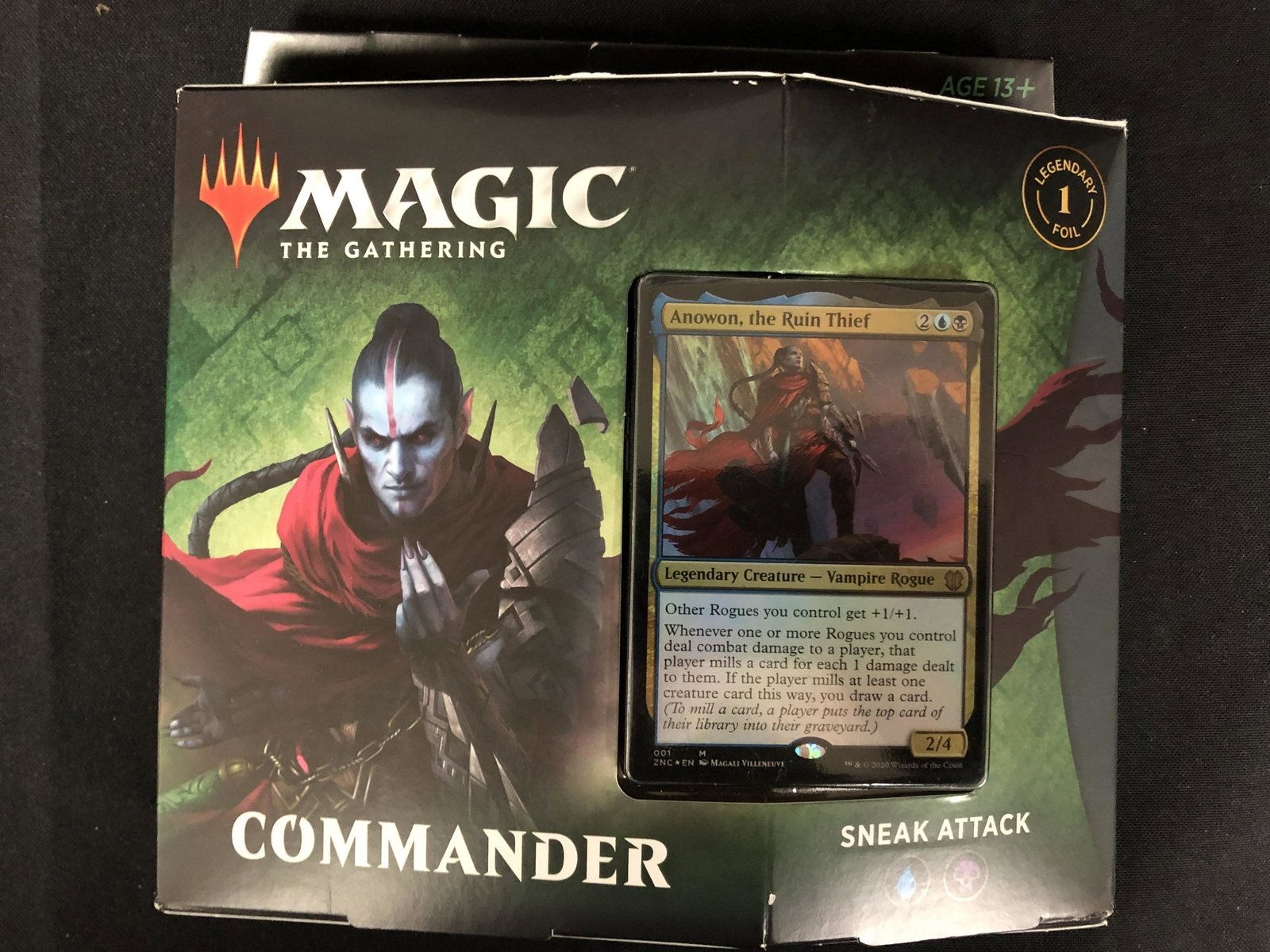 MAGIC THE GATHERING COMMANDER SNEAK ATTACK (1 of 2)