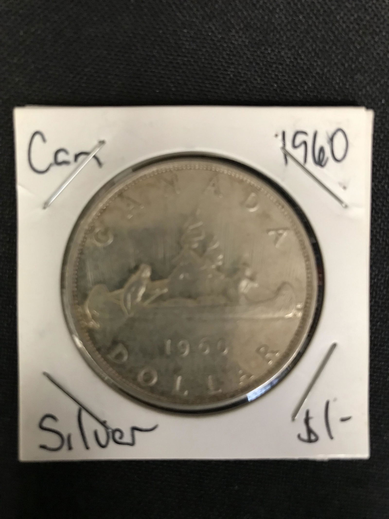 1960 CANADA SILVER DOLLAR (1 of 1)