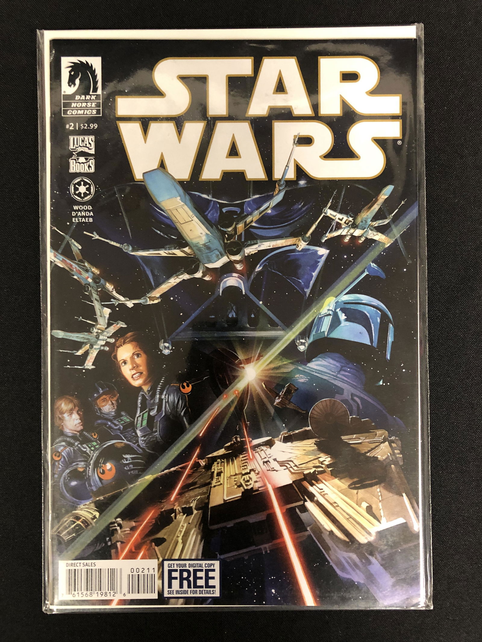 STAR WARS #2 (DARK HORSE COMICS) (1 of 1)