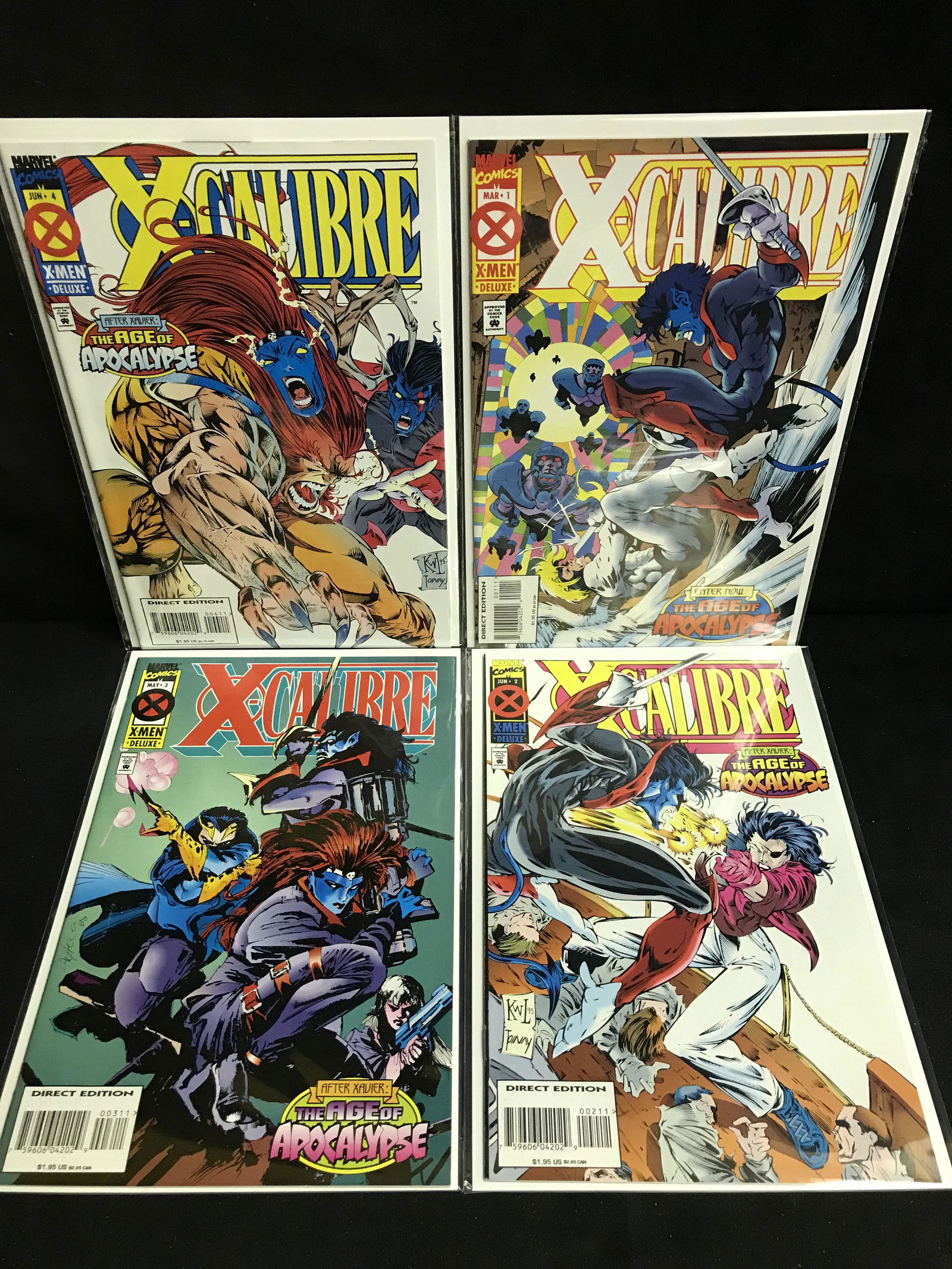 X-CALIBRE COMIC BOOK LOT (MARVEL COMICS) (1 of 1)
