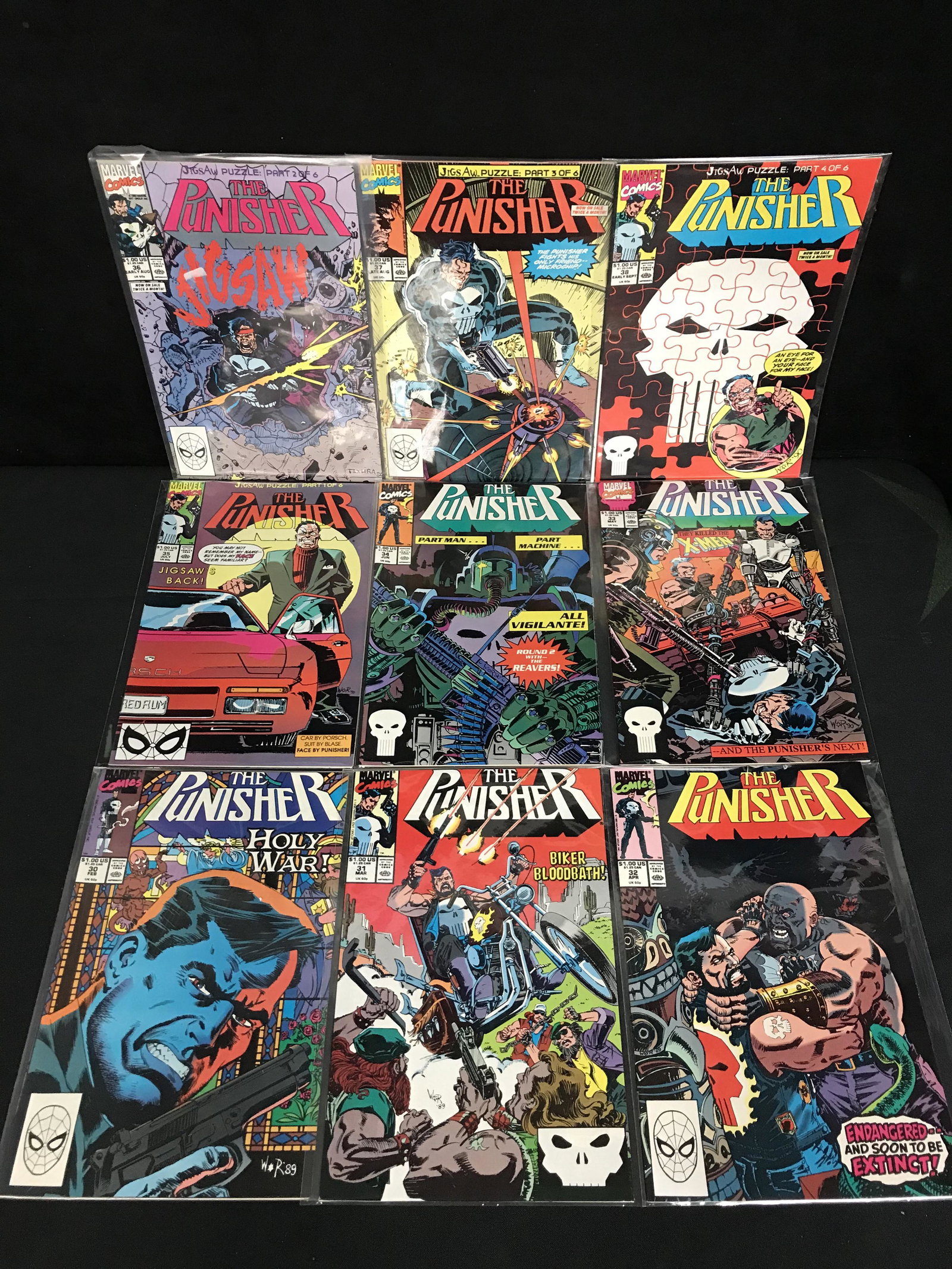ASSORTED THE PUNISHER COMIC BOOK LOT (MARVEL COMICS) (1 of 1)
