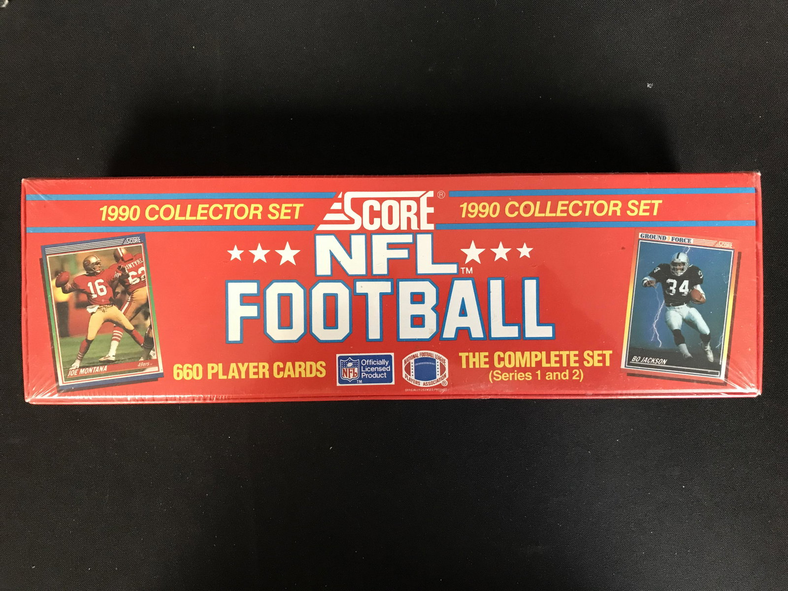 1990 SCORE NFL FOOTBALL COLLECTOR CARD SET (SERIES 1 & (1 of 1)