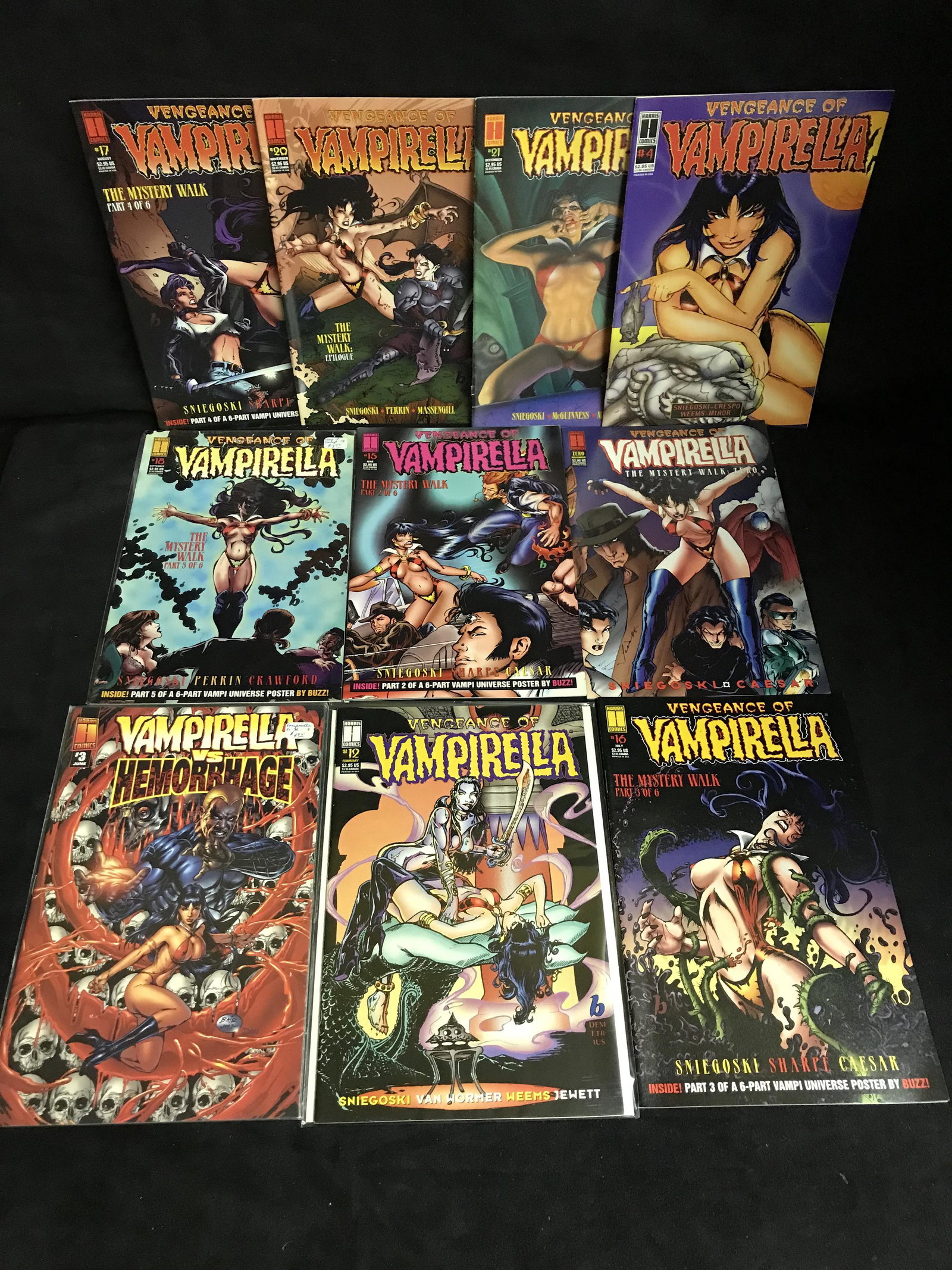 Vengeance of VAMPIRELLA COMIC BOOK LOT (1 of 1)