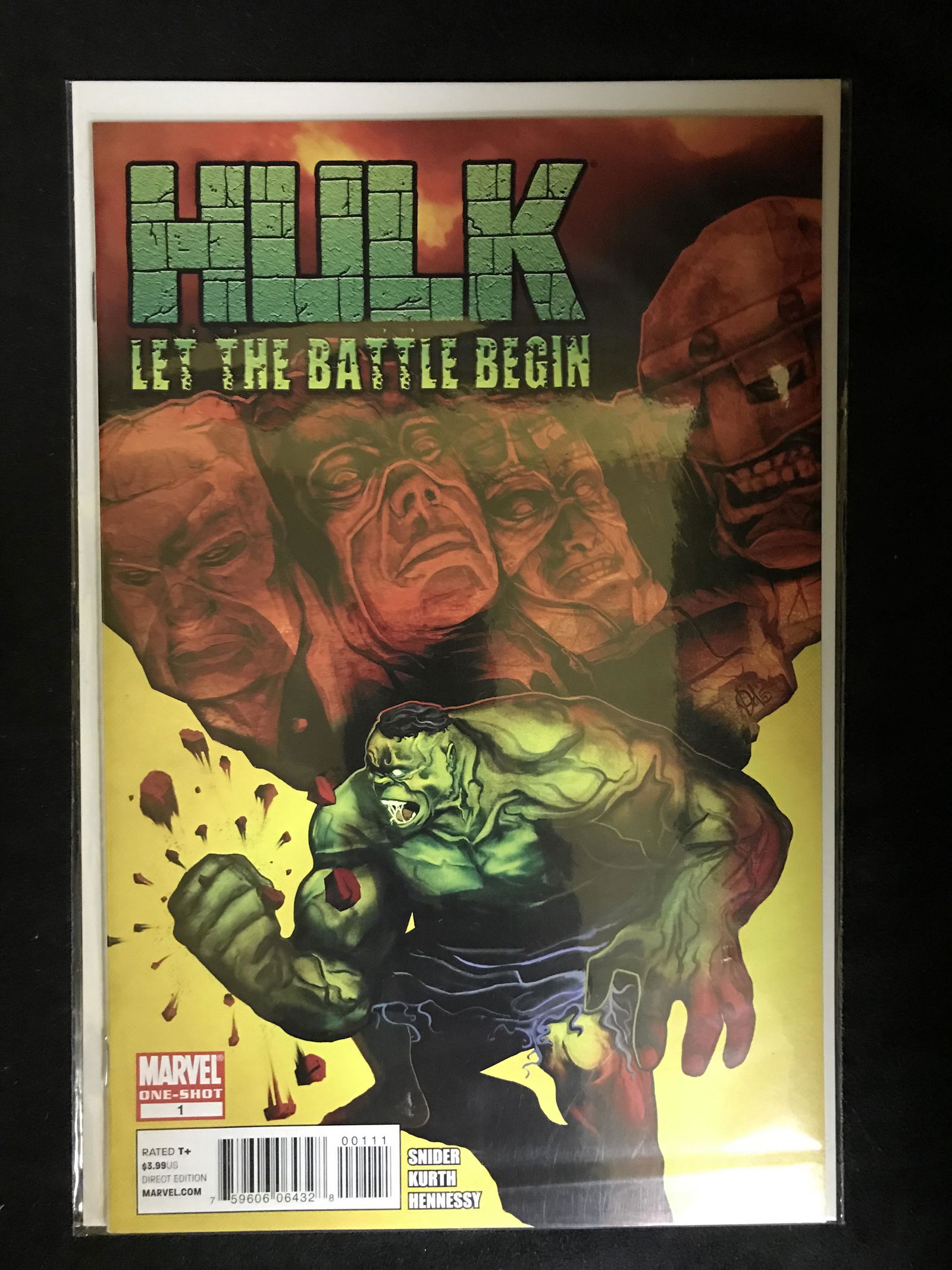 HULK Let The Battle Begin #1 (MARVEL ONE-SHOT) (1 of 1)